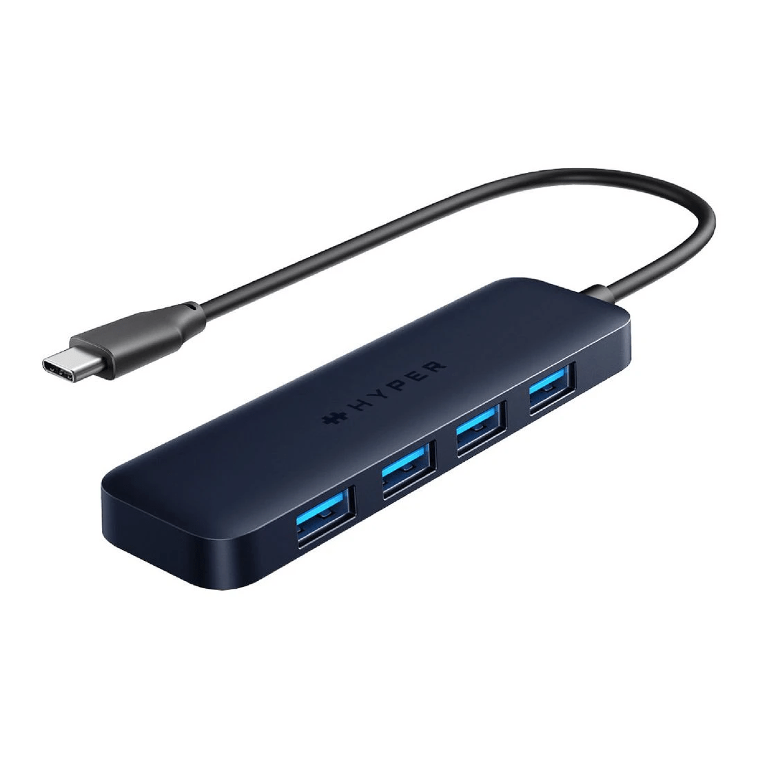 1 Hyperdrive 4-in-1 USB-C Hub Midnight Blue, 1 of 8
