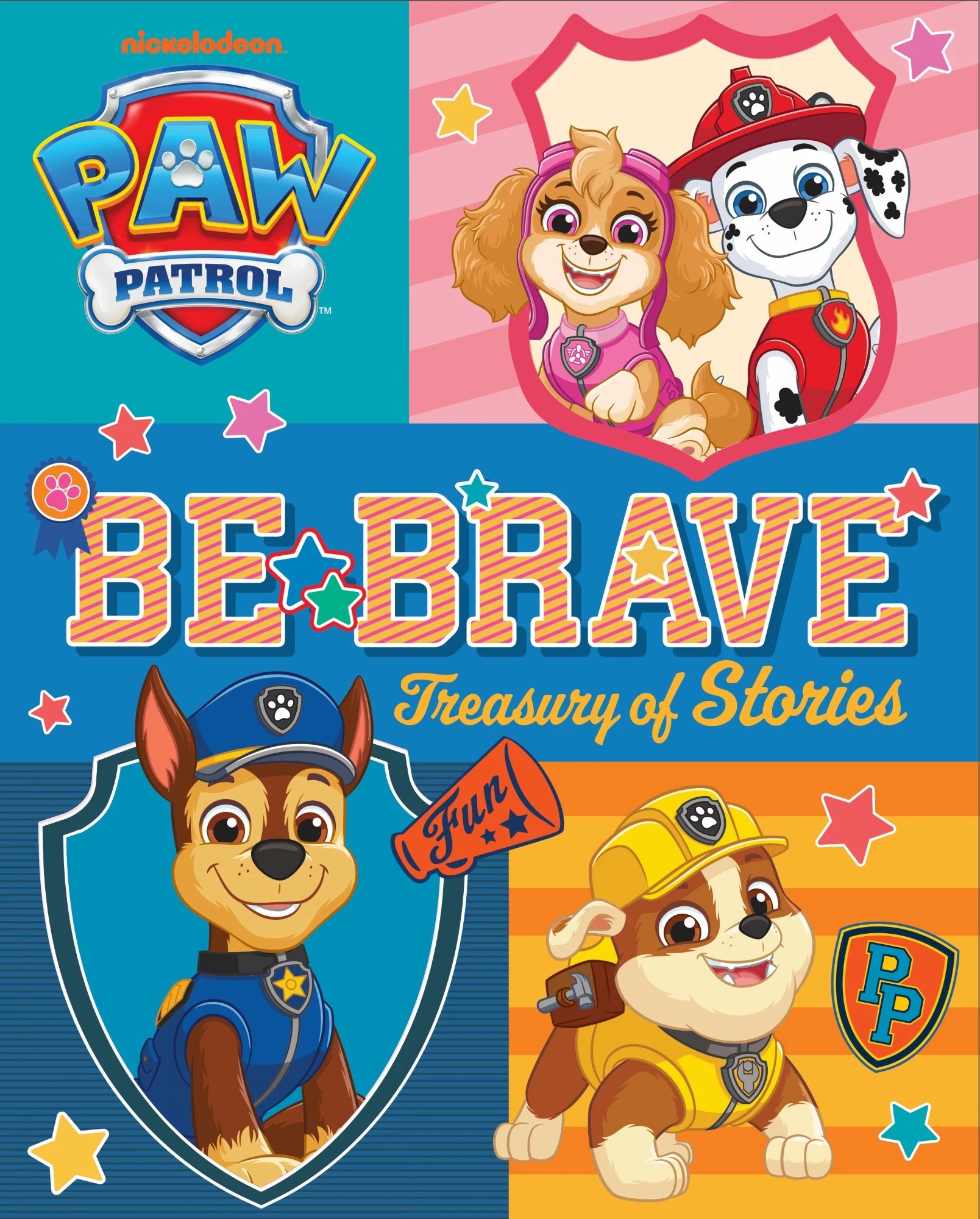 1 Nickelodeon PAW Patrol Be Brave Treasury of Stories - Book, 1 of 3