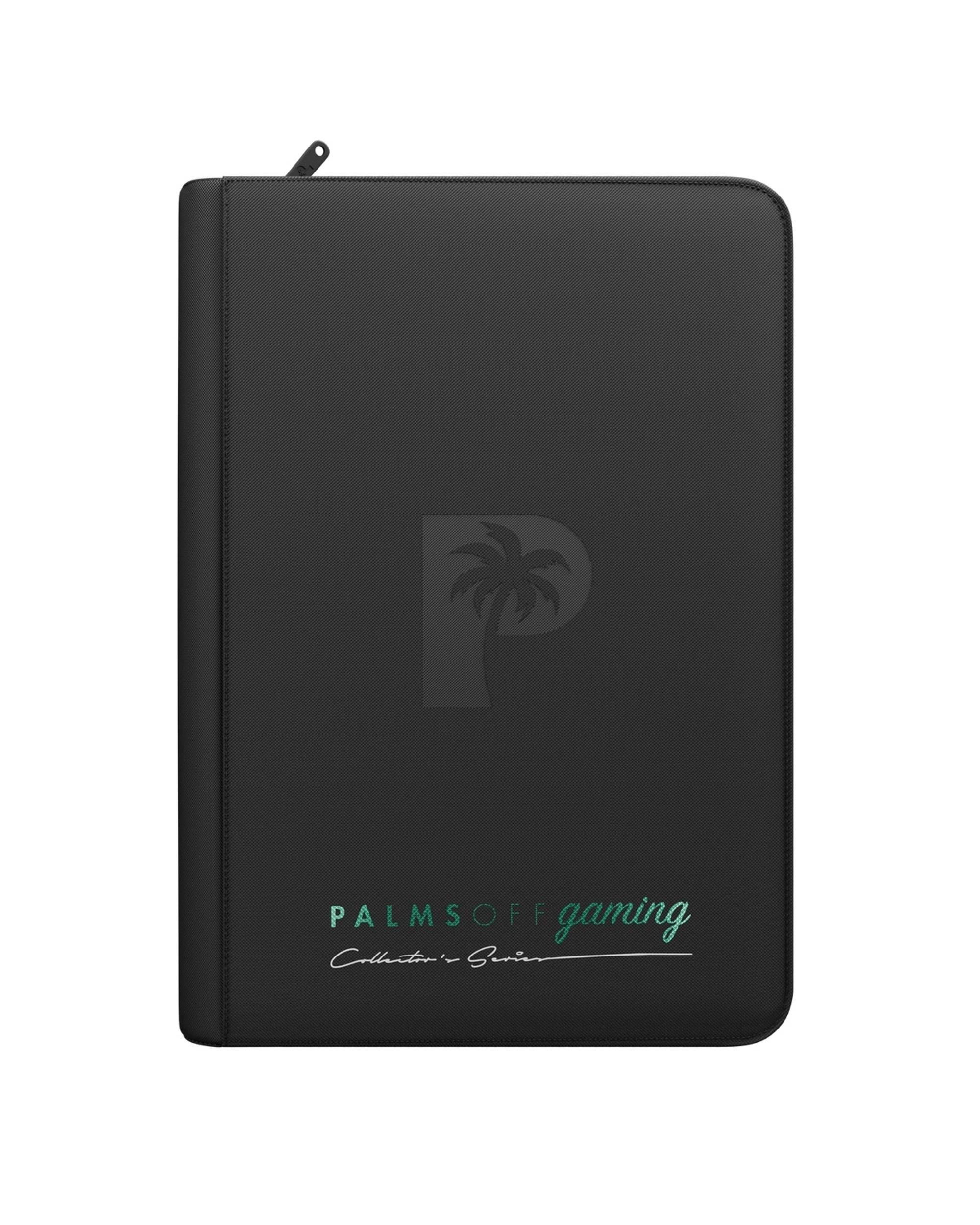 7 Palms Off Gaming Collector's Series 4 Pocket Zip Binder - Black, 7 of 8