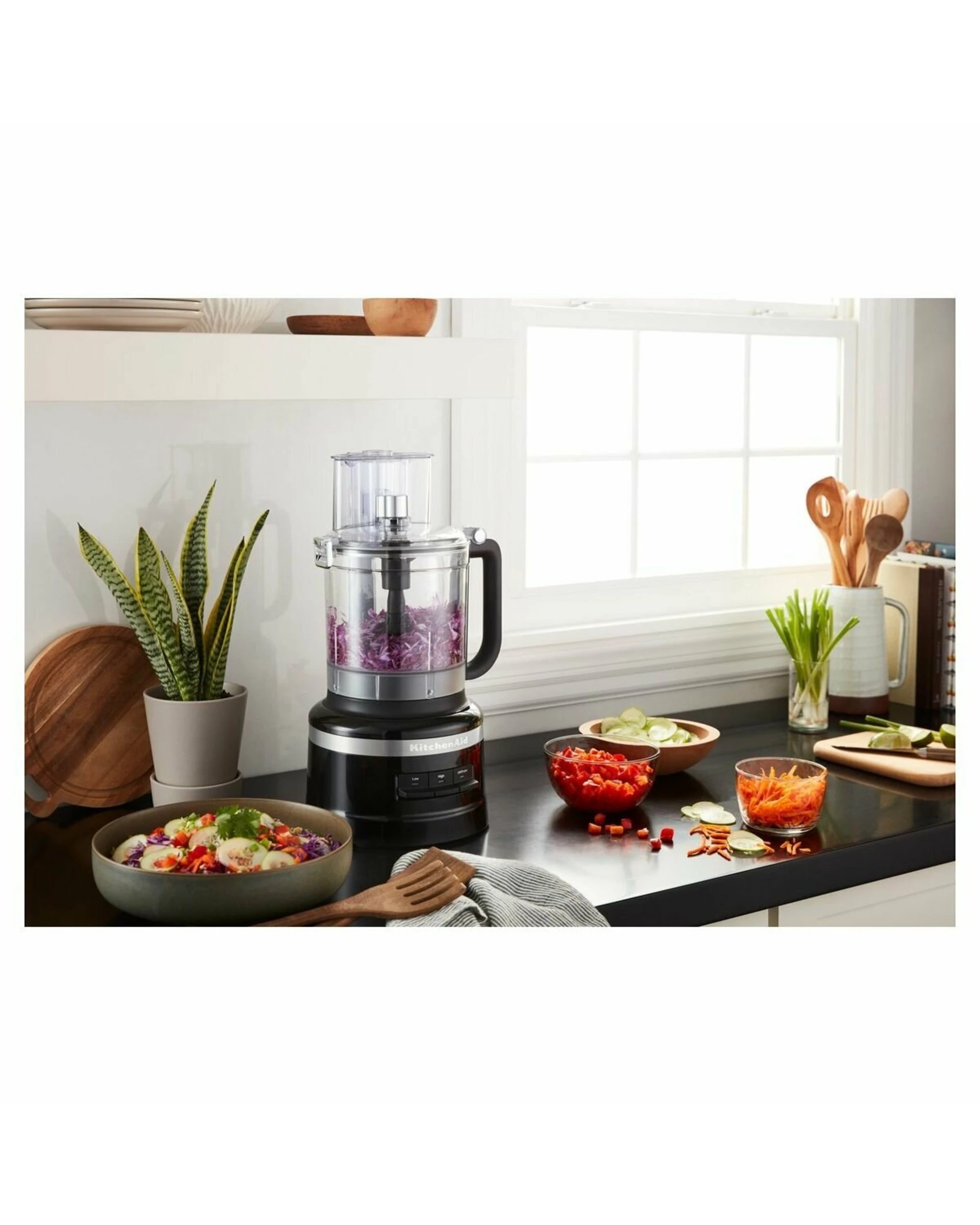 2 KitchenAid 13 Cup Food Processor Onyx Black, 2 of 3