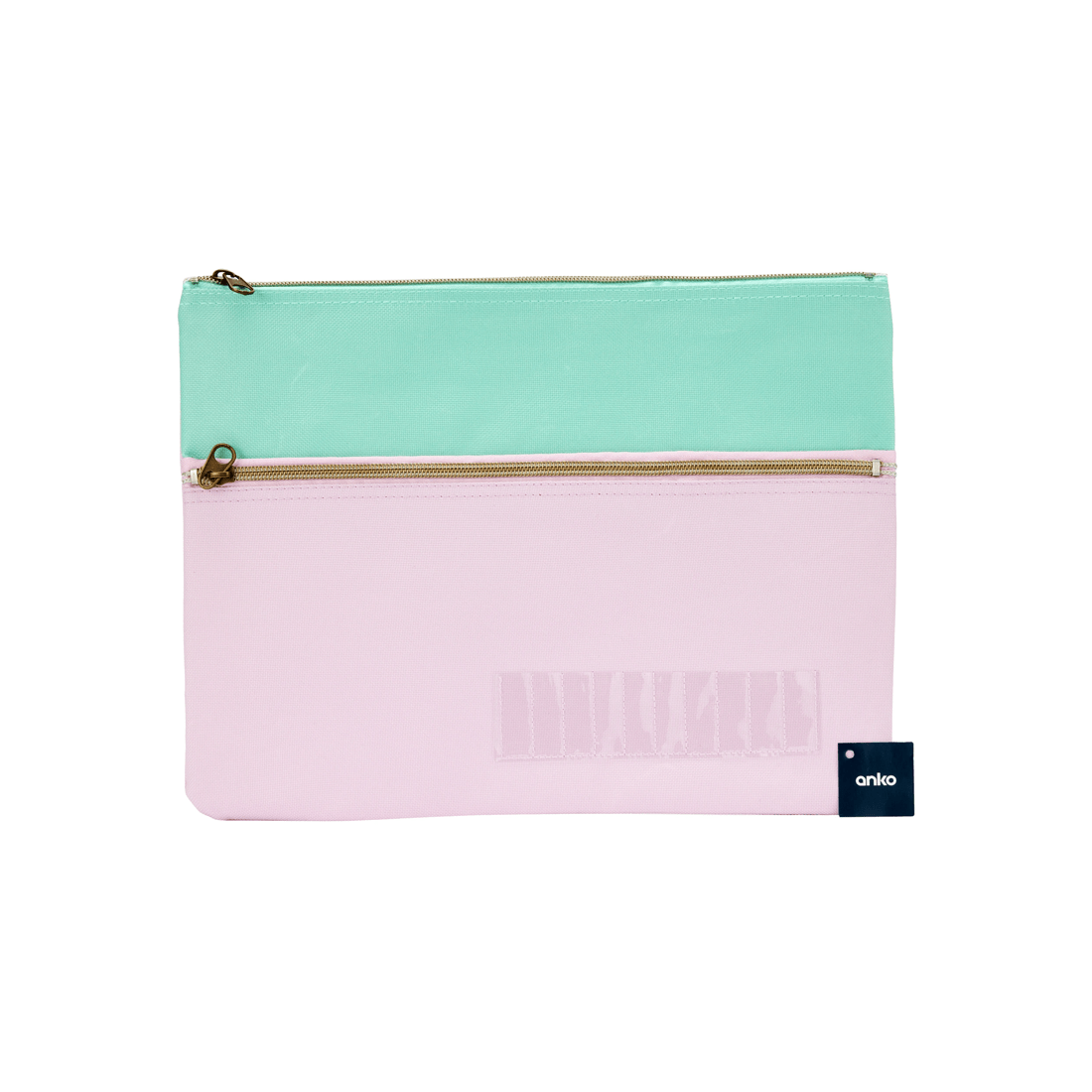 7 Pencil Case with Letters - Mint/Lilac, 7 of 7