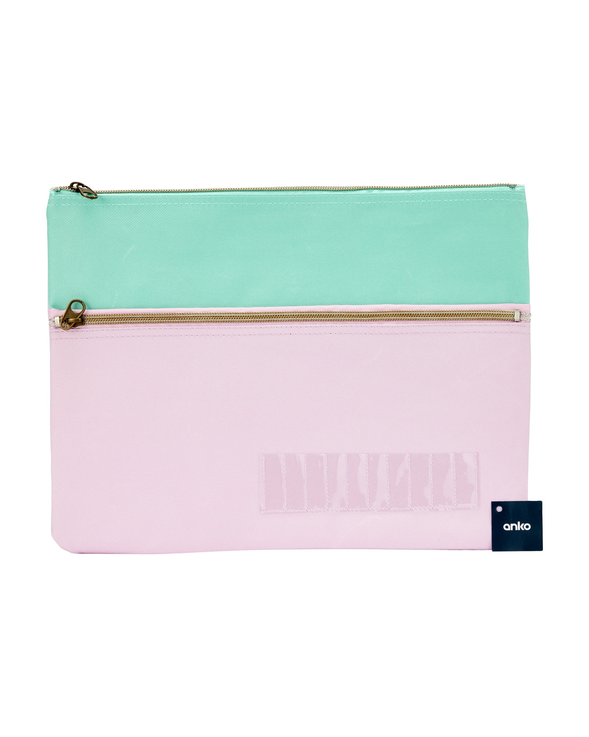 7 Pencil Case with Letters - Mint/Lilac, 7 of 7