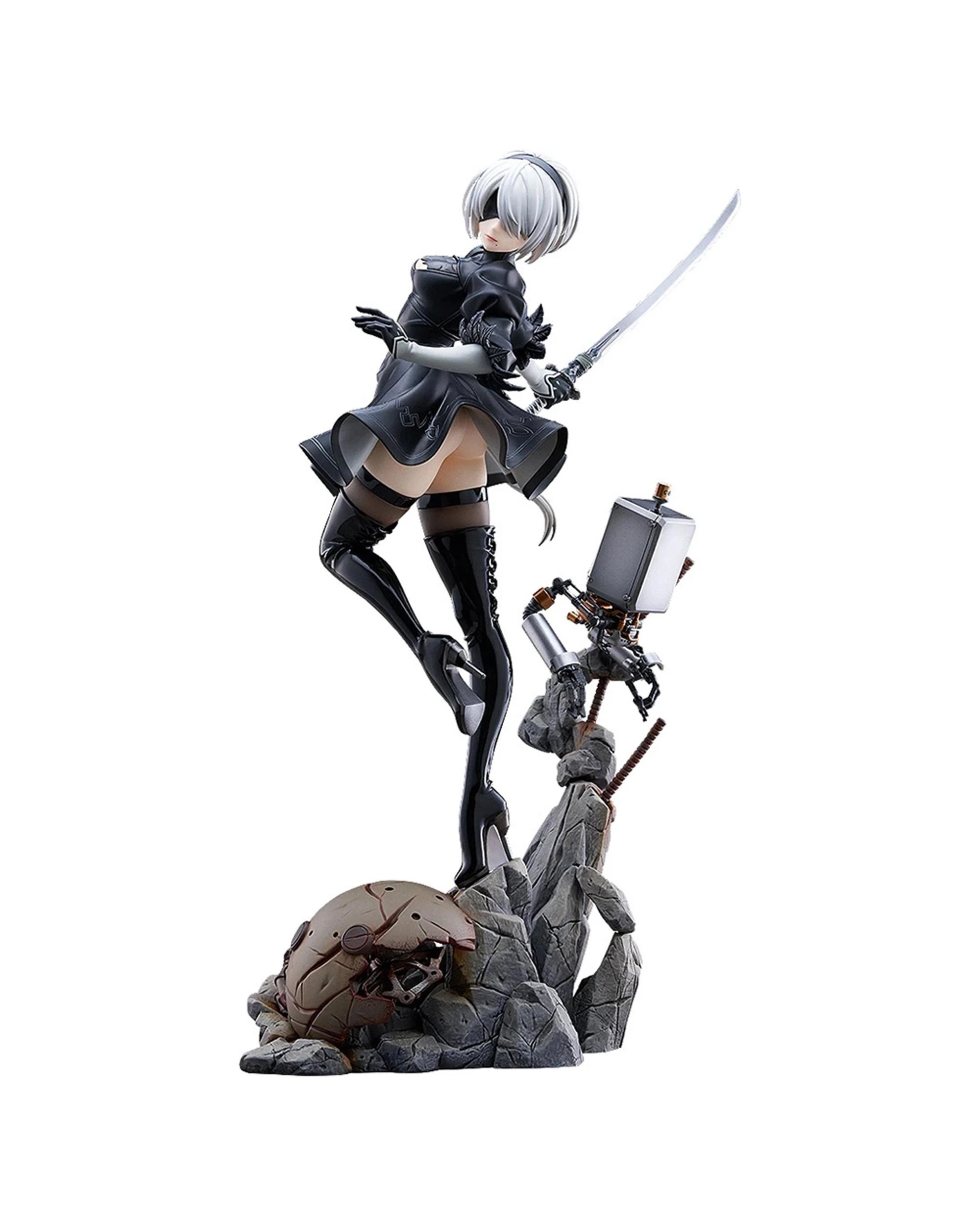 1 MAX FACTORY NieR: Automata Ver 1.1a 2B 1/7 Scale Figure, 1 of 9