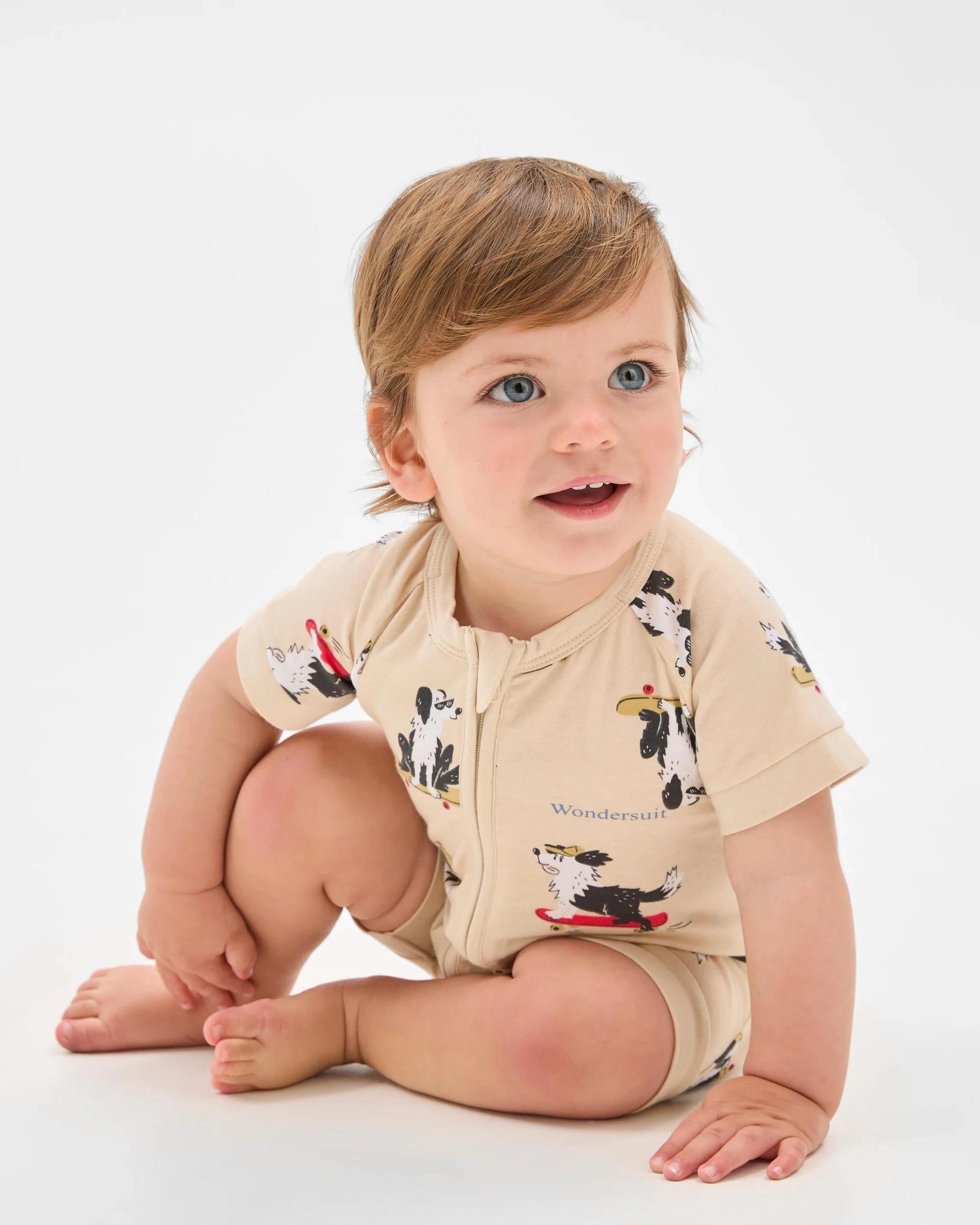 1 Bonds Baby Zippy Wondersuit Romper CRUISING CANE, 1 of 4