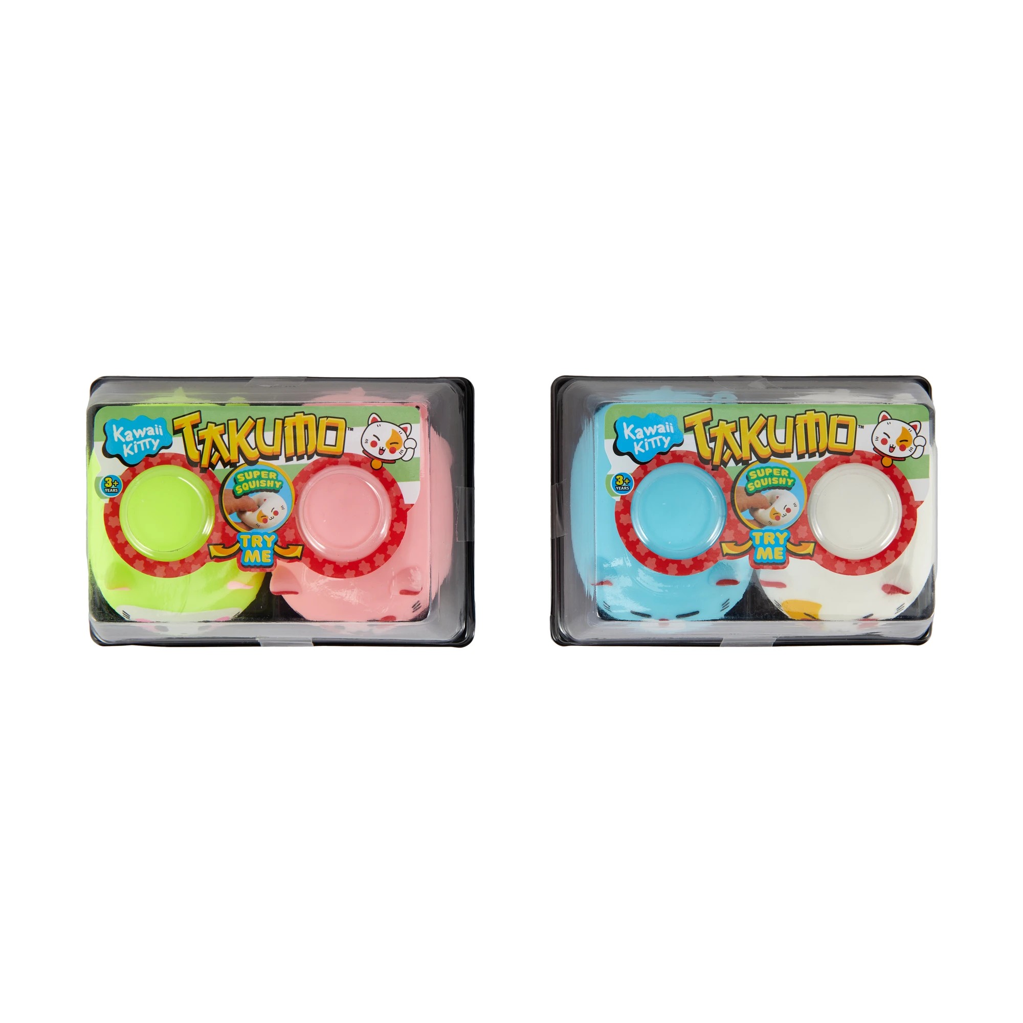 7 2 Pack Takumo Kawaii Kitty - Assorted, 7 of 7