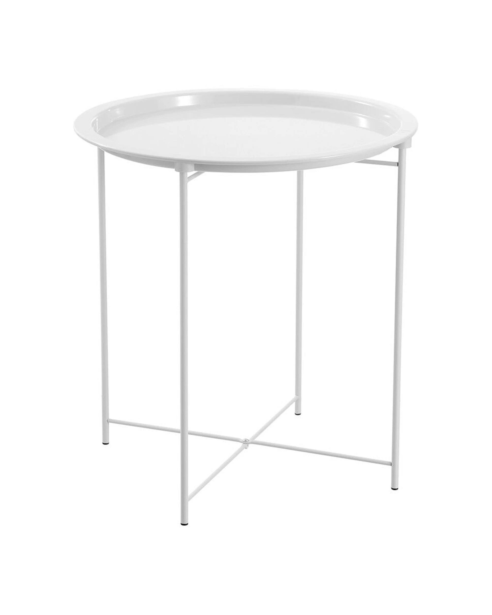 9 Boxsweden 2pc Luno Round Side Table Home 47x47x50cm - Multi, 9 of 9