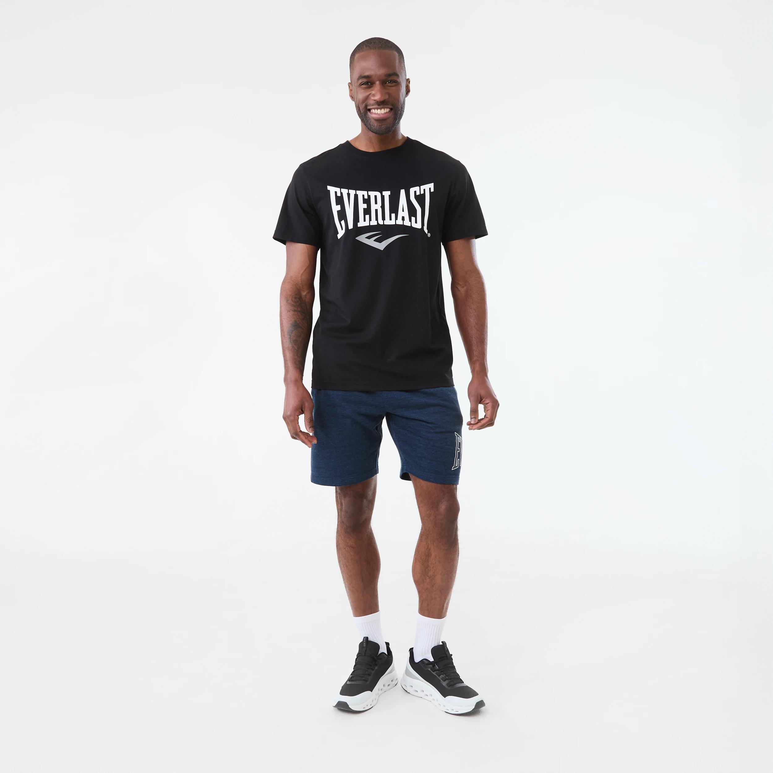 7 Everlast Mens French Terry Shorts EVERLAST NAVY, 7 of 7