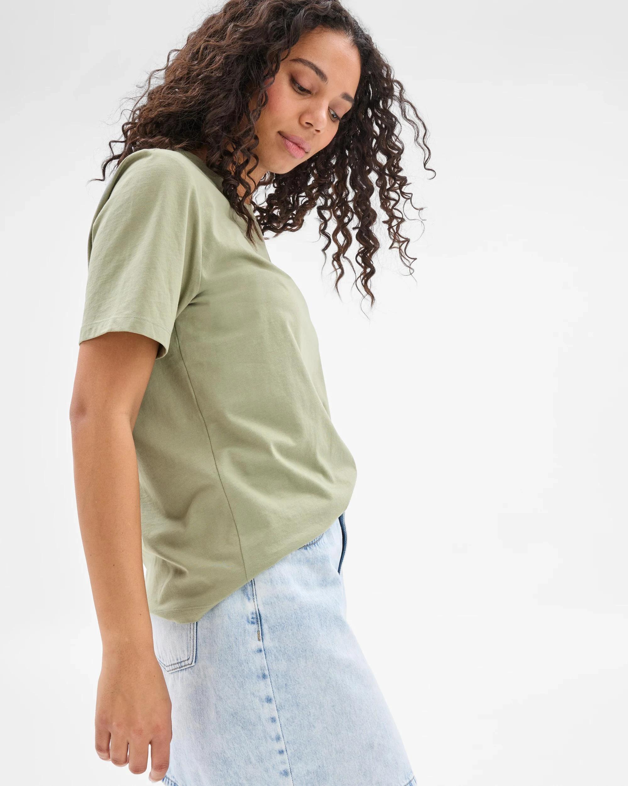 4 Target Australian Cotton Classic T-Shirt MATCHA, 4 of 6