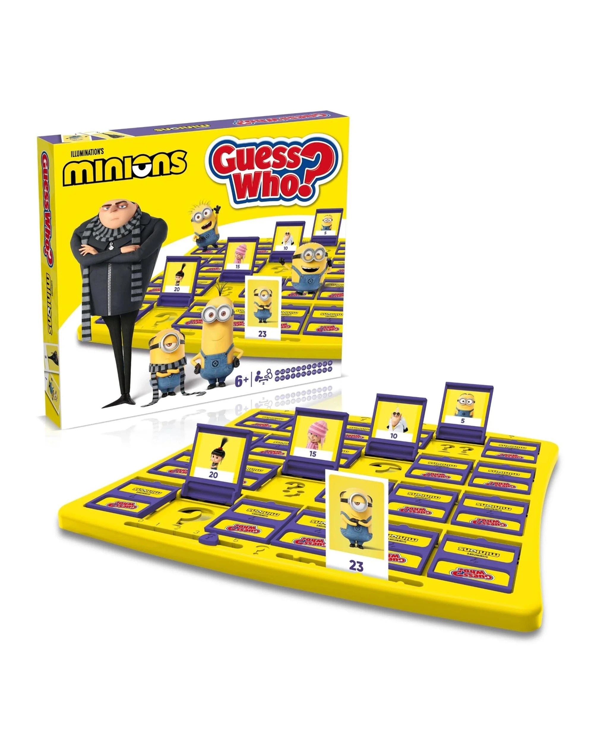 2 Guess Who Minions Edition Board Game, 2 of 8