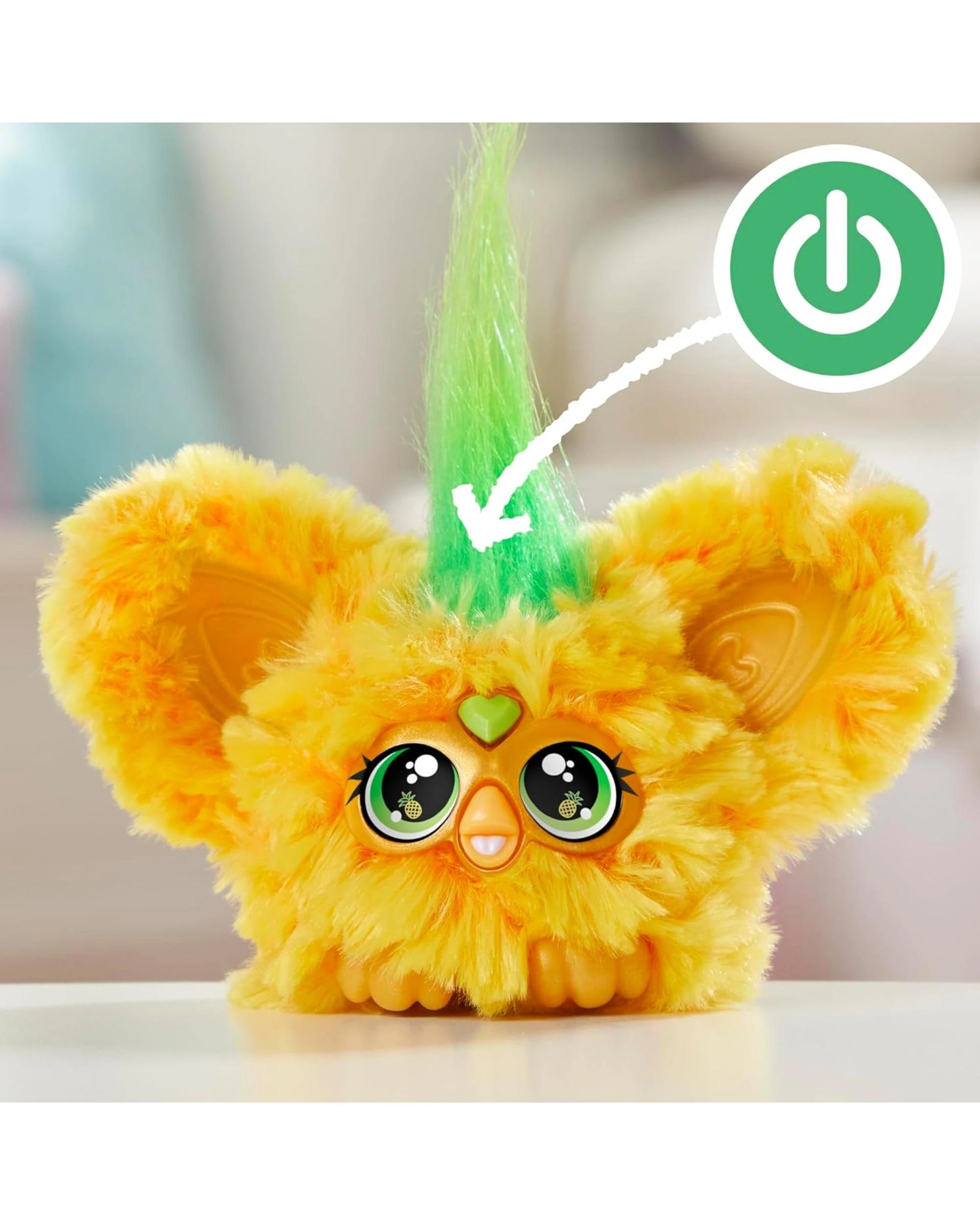 4 Furby Furblets Hoo-Lah Pineapple Furblet - Yellow, 4 of 10