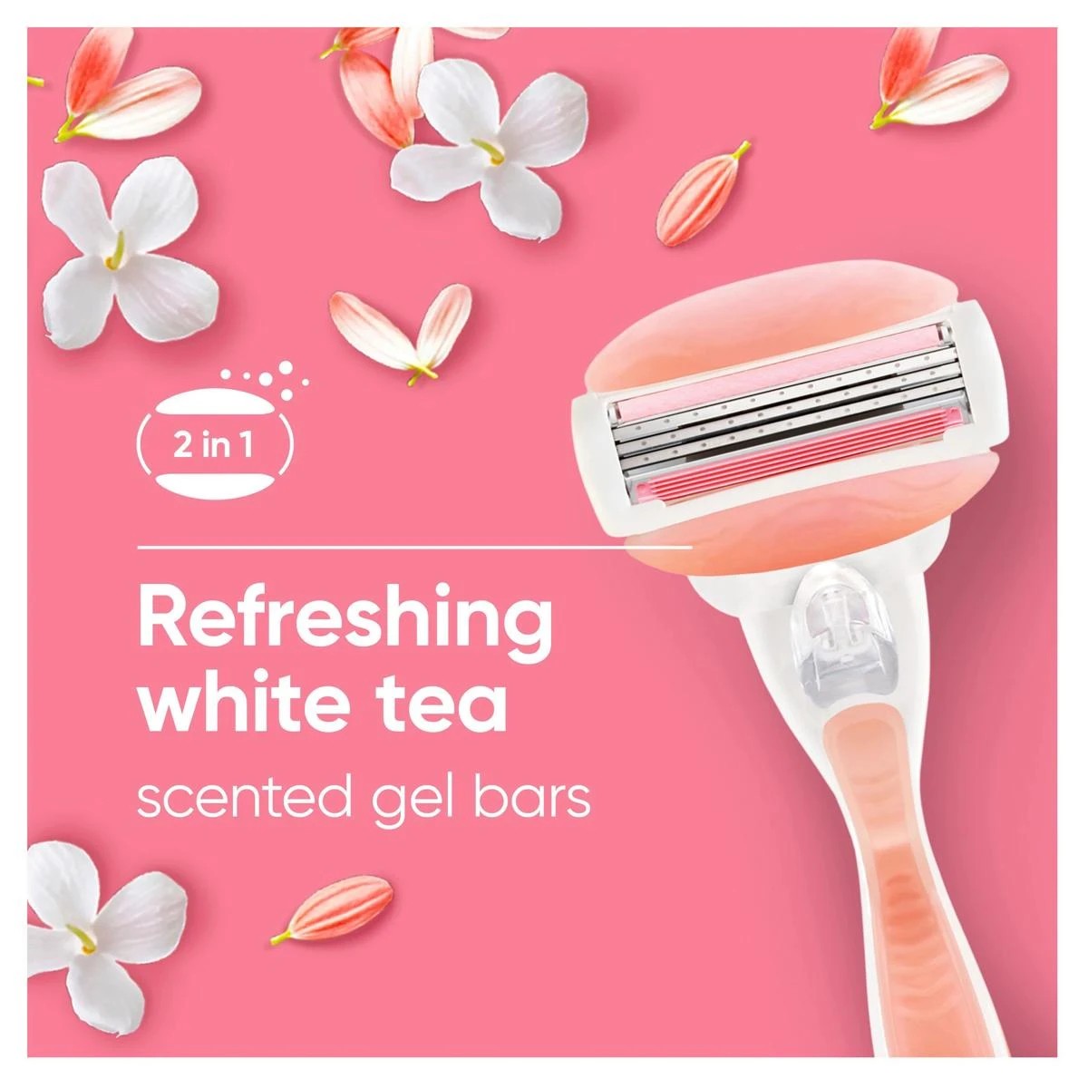 4 Gillette Venus ComfortGlide Razor - White Tea, 4 of 10