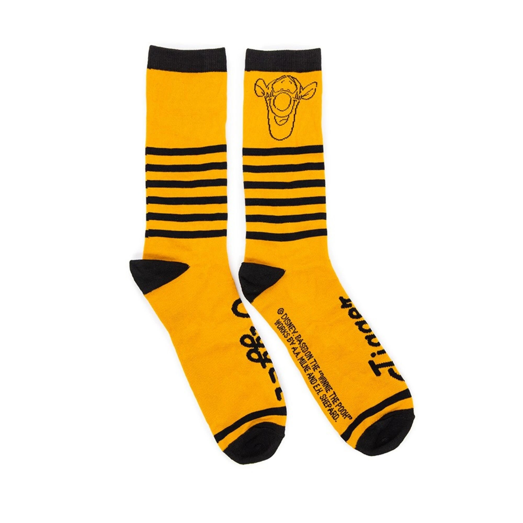 3 Disney - Winnie the Pooh - Pooh &  Friends Crew Sock 4-Pack - 7 - Multi, 3 of 5