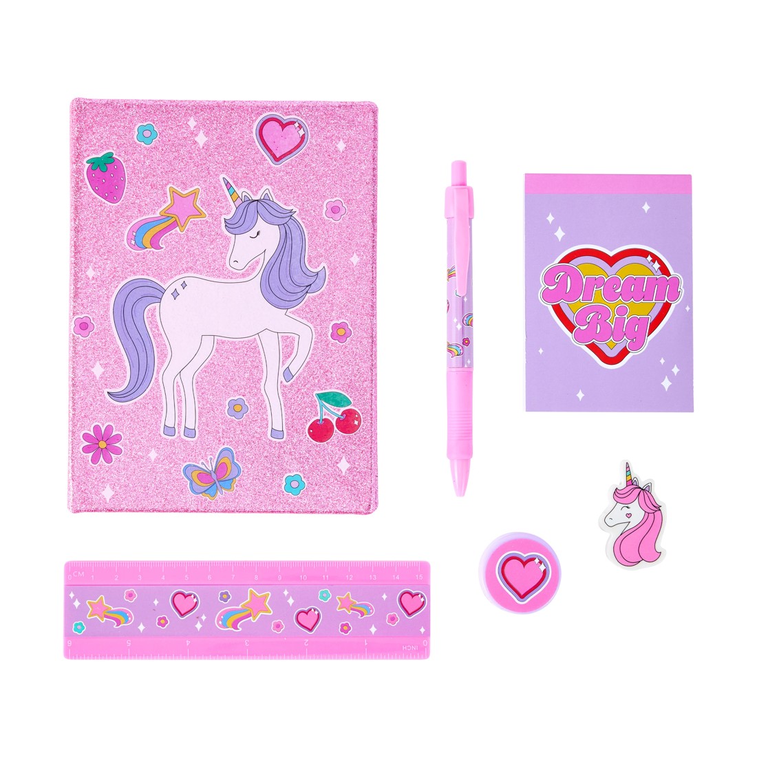 1 Sparkling Stationery Set - Unicorn, 1 of 6