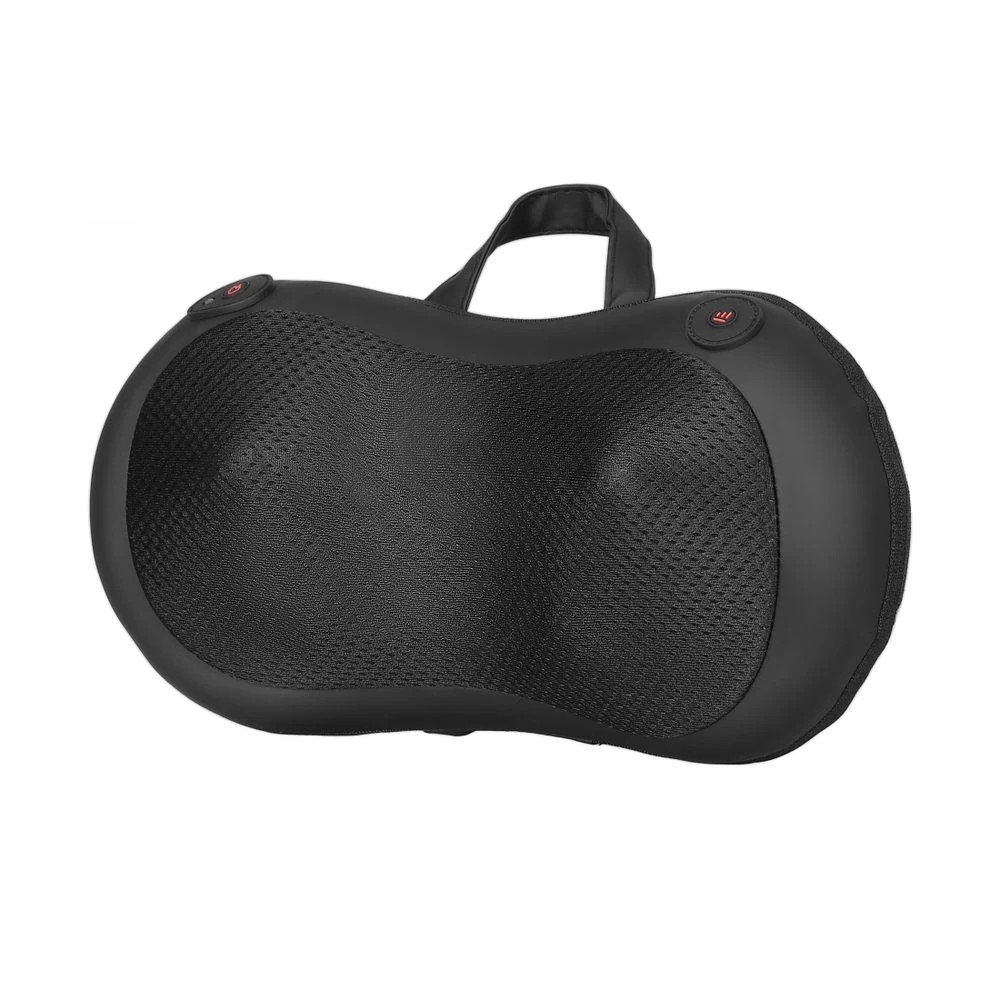 1 Livemor Neck Massager With Heat Kneading Back - Black, 1 of 8