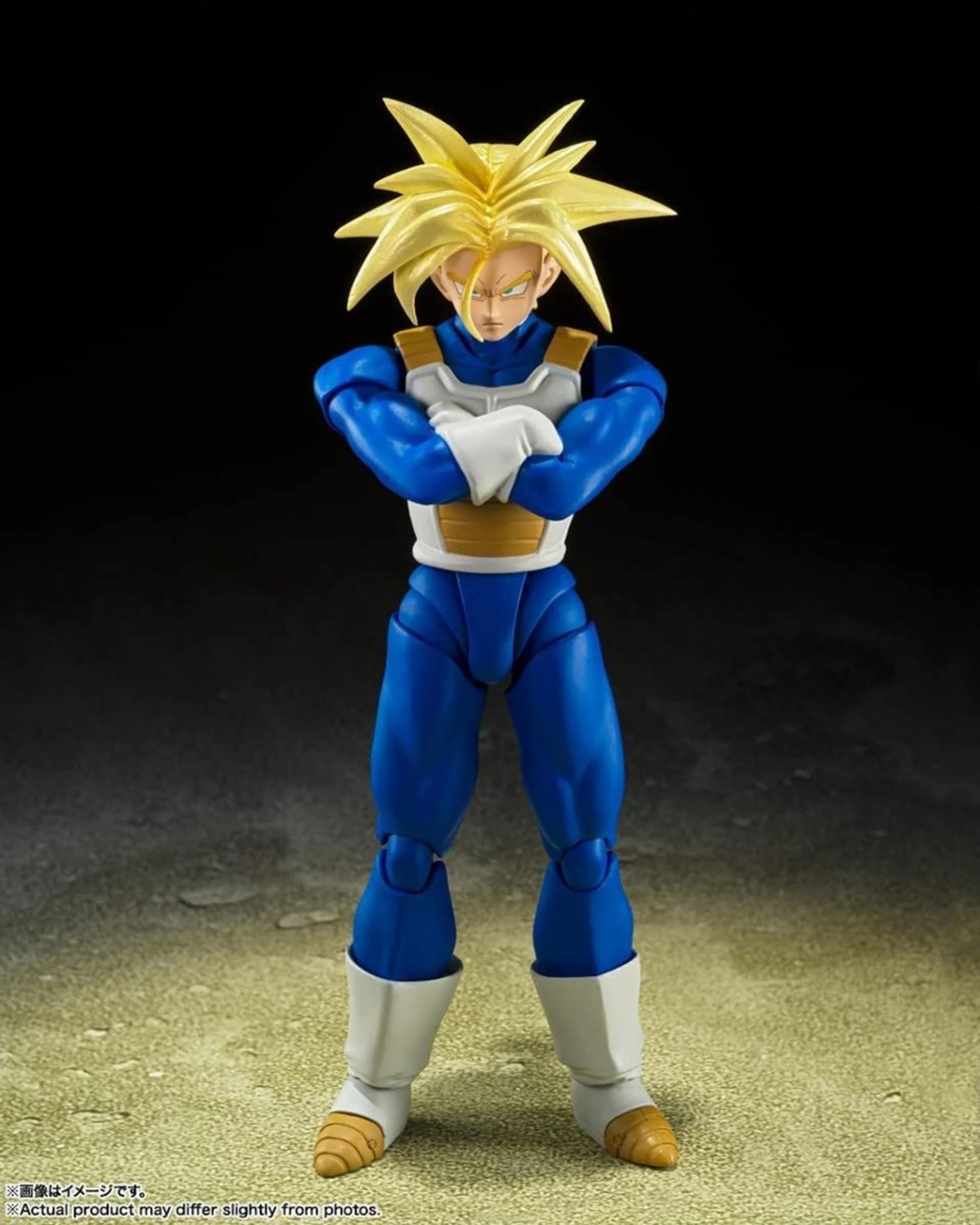 2 Tamashii Nations S.H. Figuarts Dragon Ball Super Saiyan Trunks Infinite Latent Super Power Figure, 2 of 7