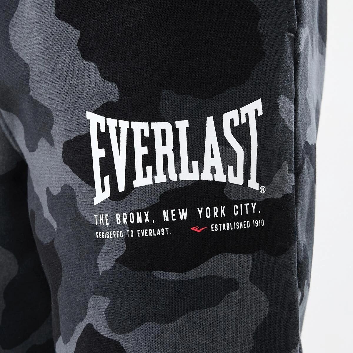 6 Everlast Mens Camo Trackpants CHAR CAMO, 6 of 7