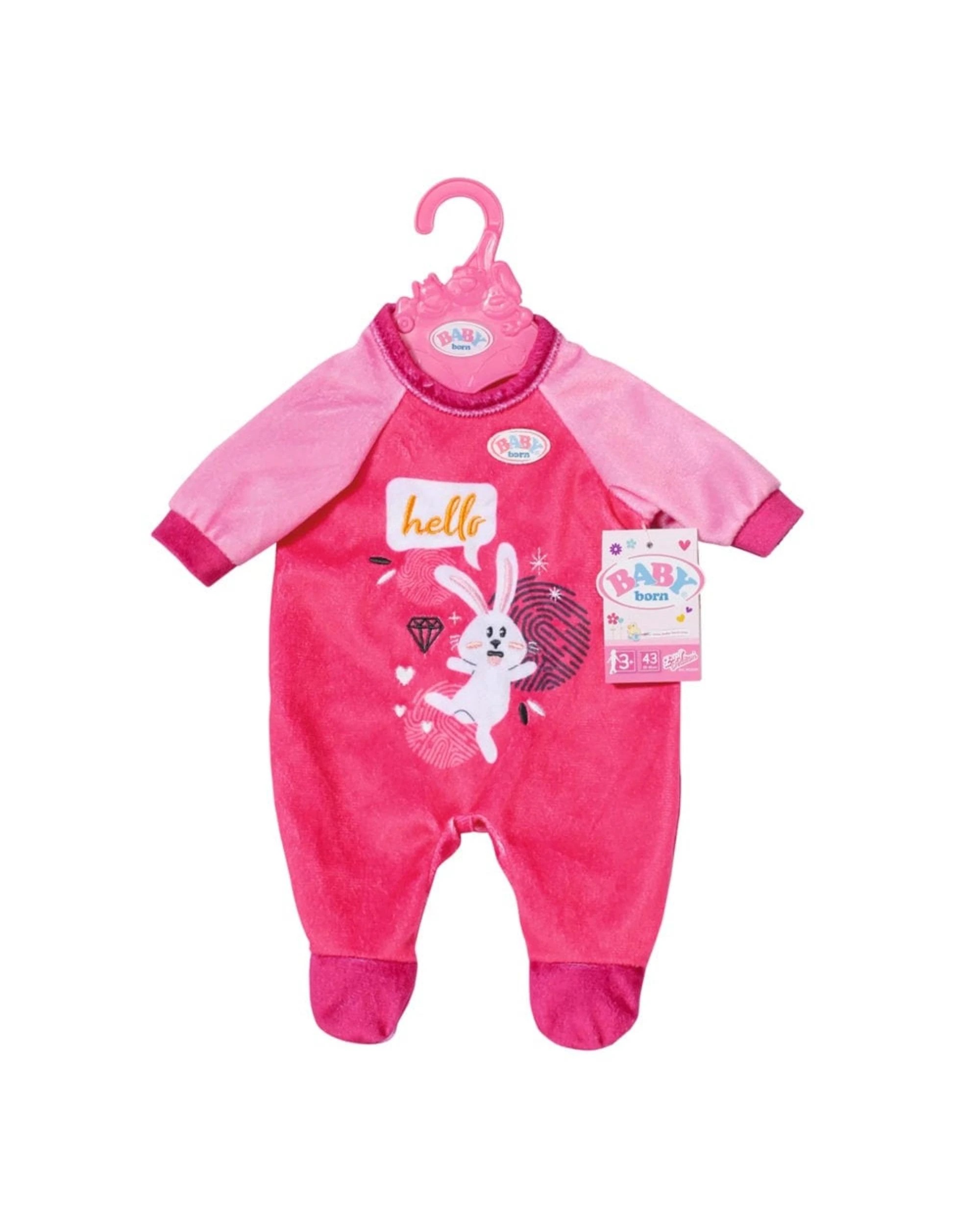 1 Baby Born Romper Pink 43cm, 1 of 3