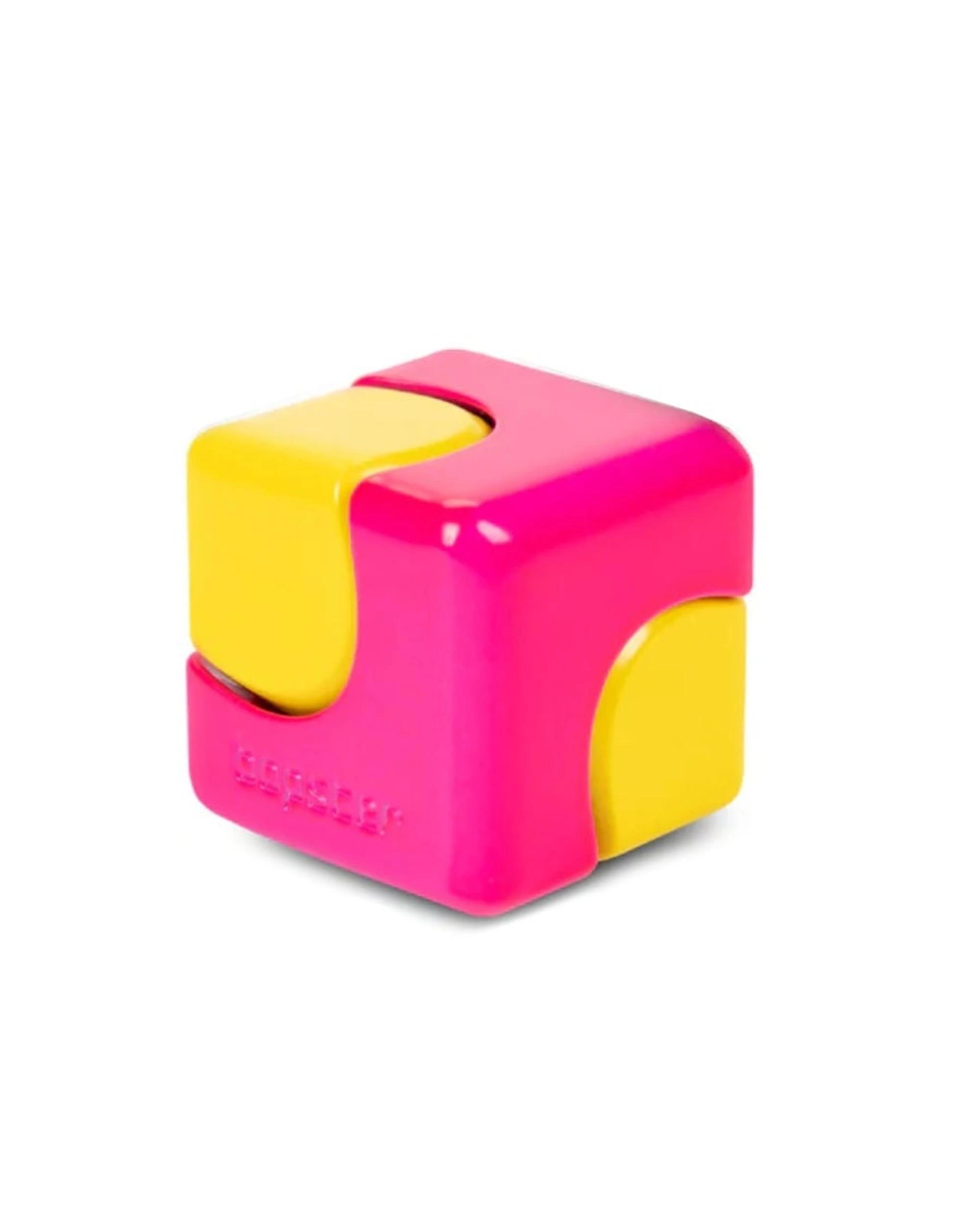 2 Bopster Neon Fidget Cube Spinner - Neon Pink - Pink, 2 of 2
