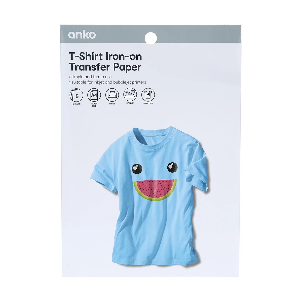 1 Light T-shirt Transfer Paper, 1 of 4