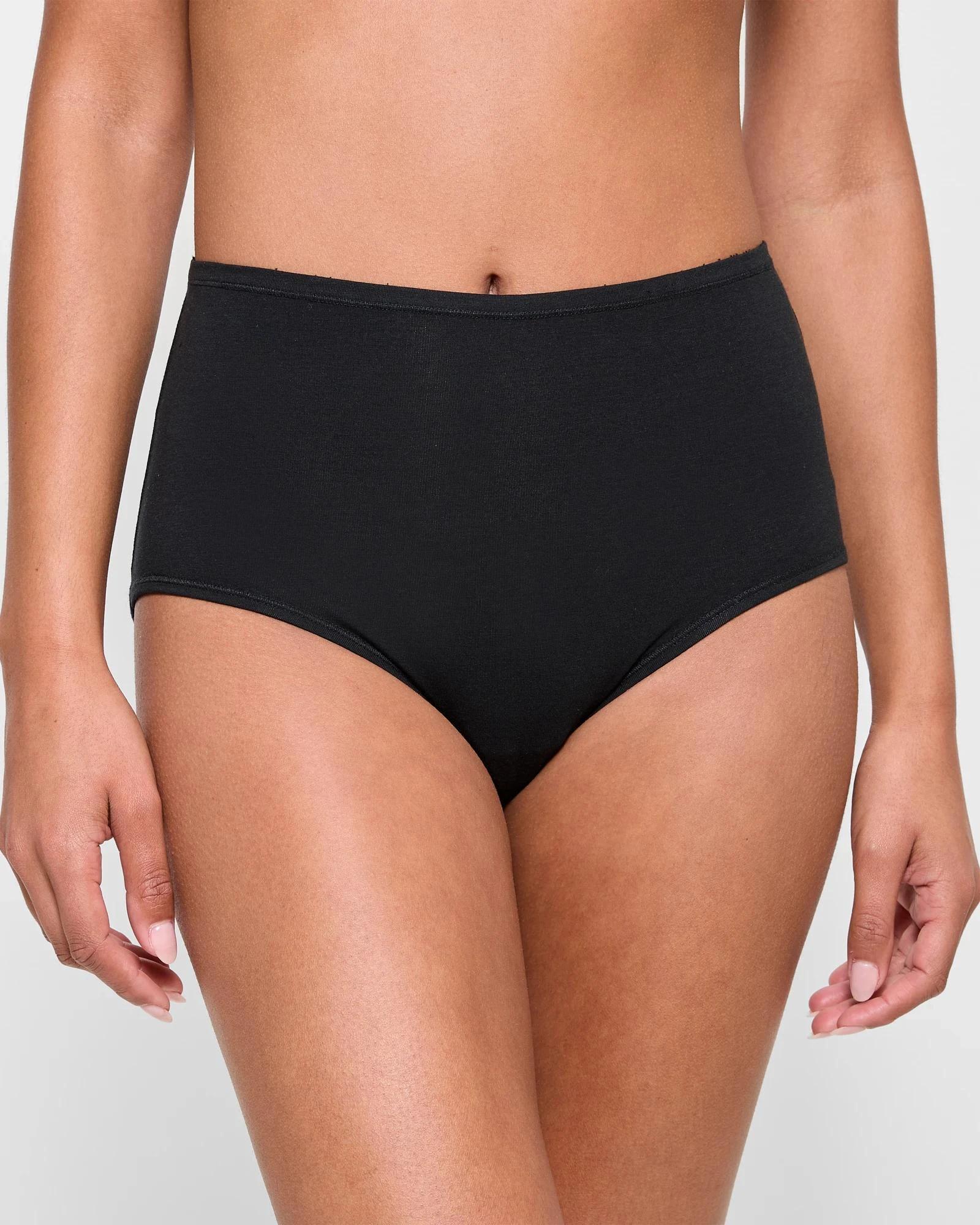 2 Target Woman 2 Pack Super Soft Full Briefs BLACK, 2 of 4