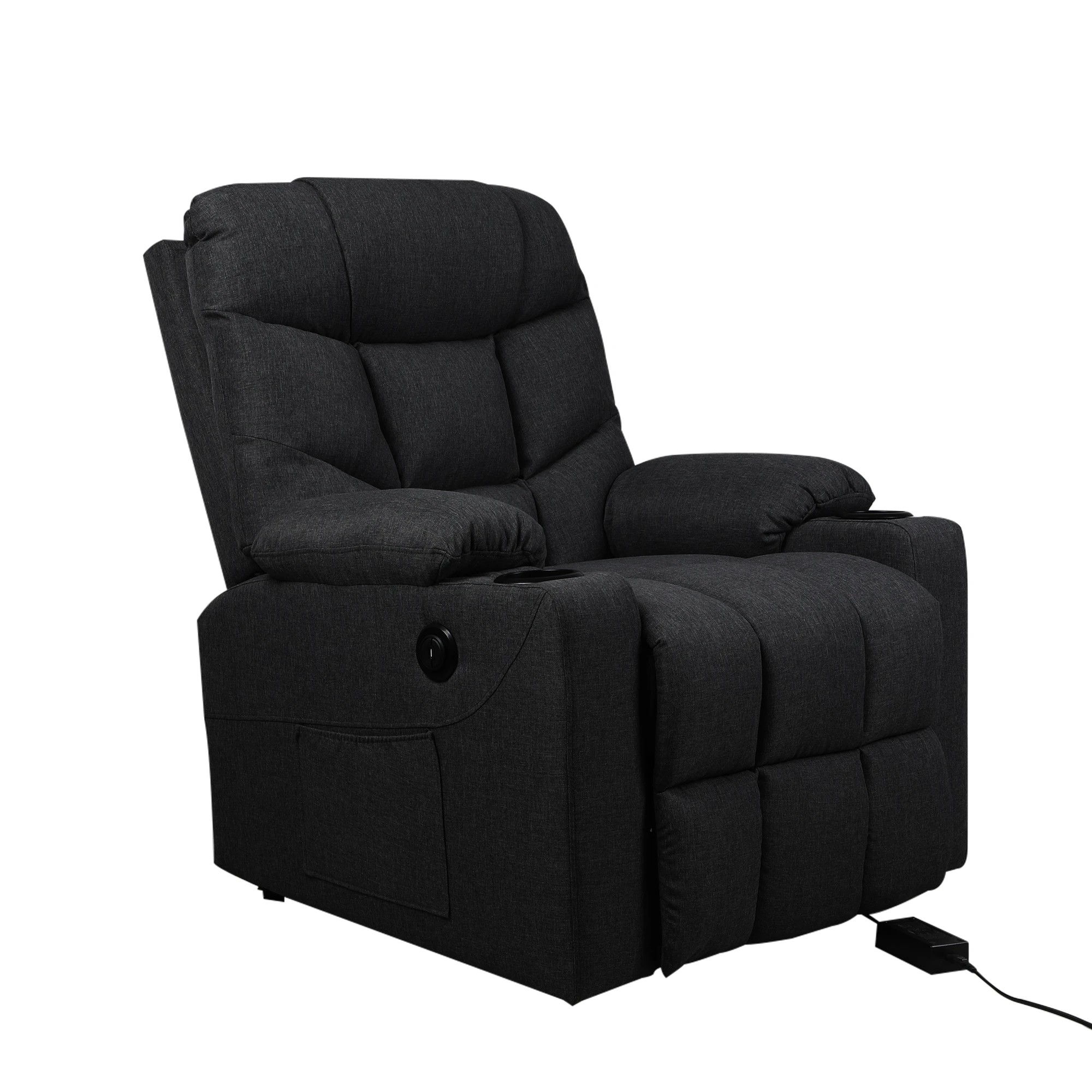 1 Levede Electric Recliner Chair - Black, 1 of 6