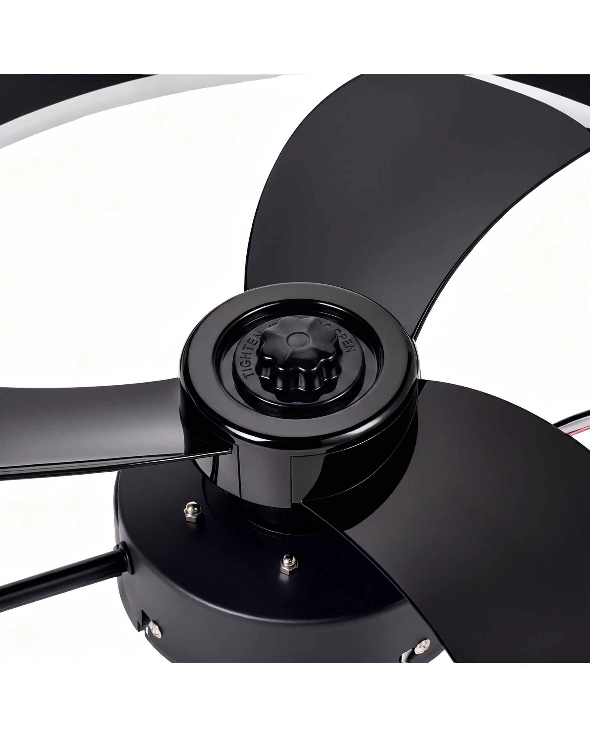 5 Yopower Smart RGB Ceiling Fan with Light, 50CM DC Motor Fan with 6 Speeds - Black, 5 of 6