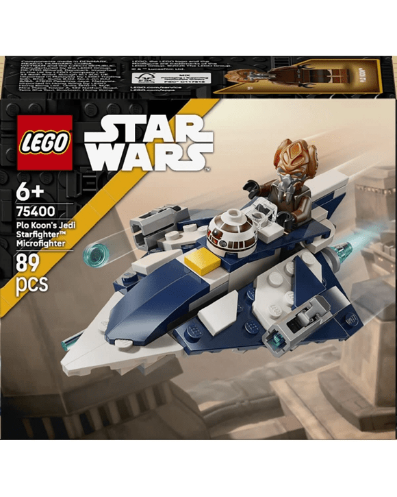 LEGO Star Wars Plo Koon’s Jedi Starfighter Microfighter 75400