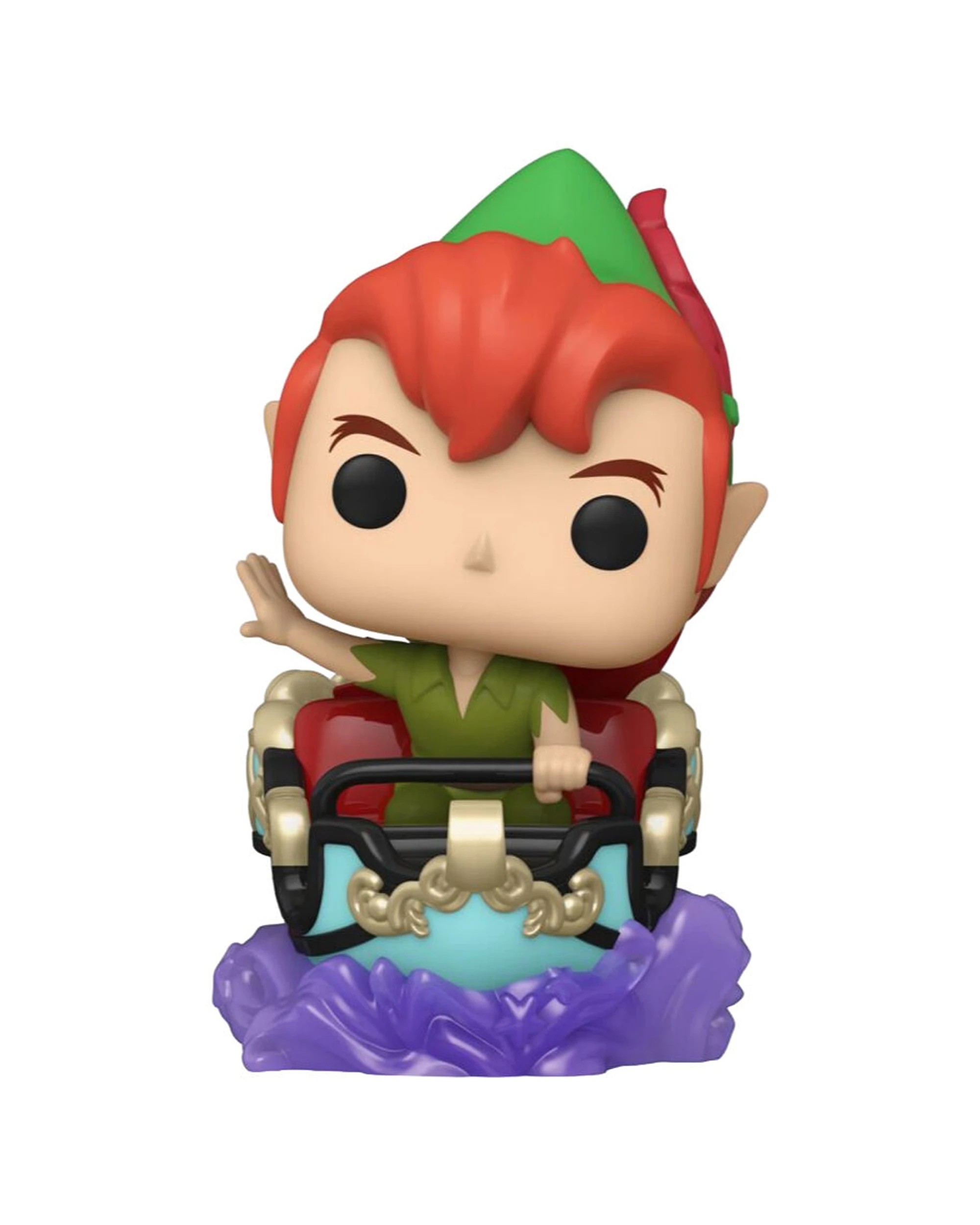 1 Disneyland 65th Anniv Peter Pans Flight Attraction Pop Ride Figure 15cm - Green, 1 of 3