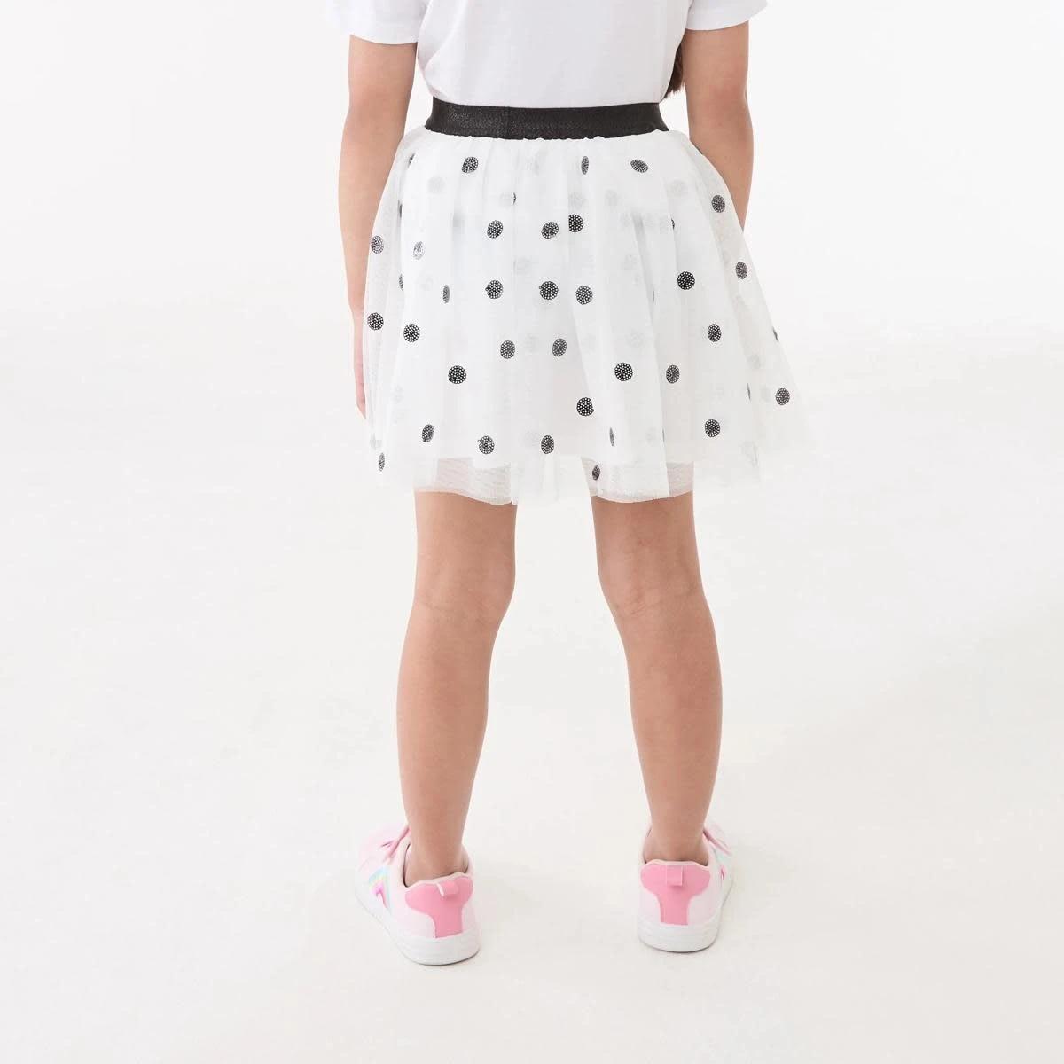 2 Tutu Skirt MAGICAL HAIL SPOTS WHITE, 2 of 6
