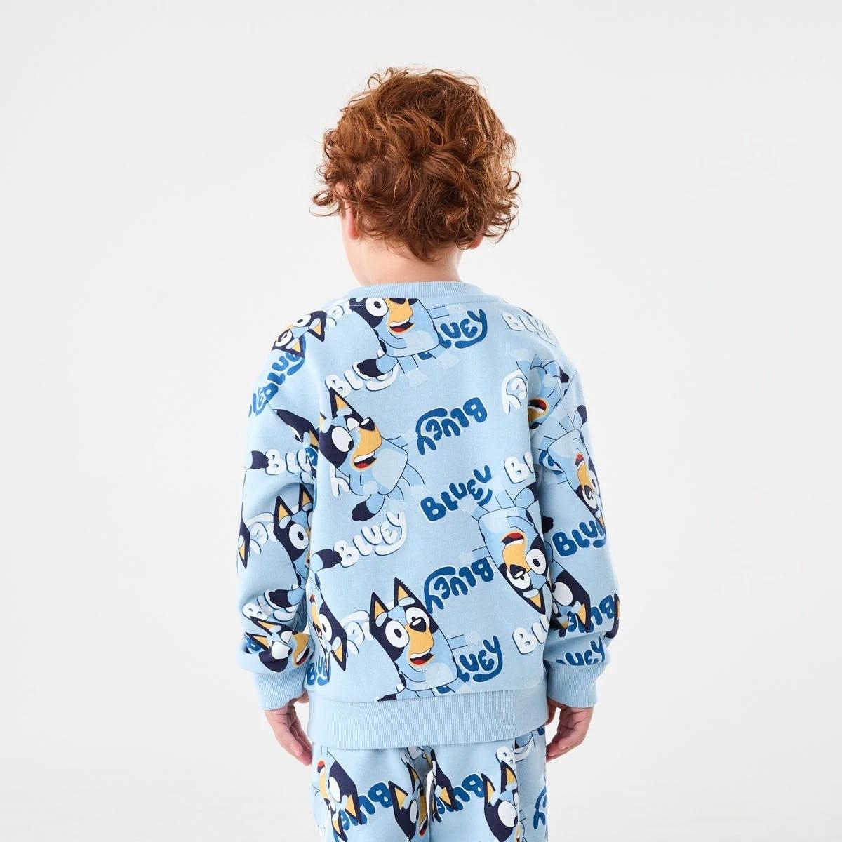2 Bluey License Print Crew Neck Sweatshirt Bluey, 2 of 6