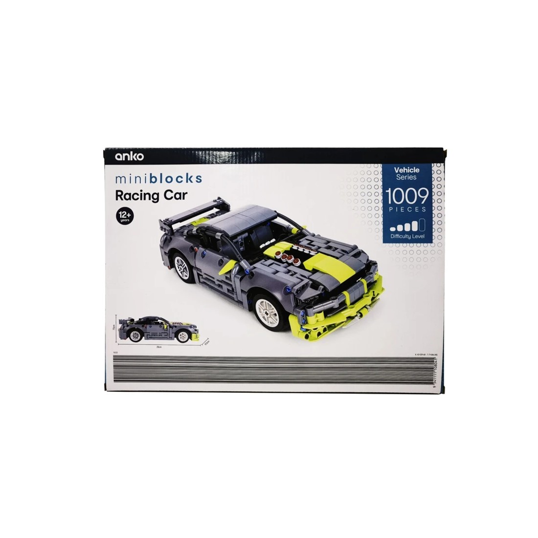 4 1009 Piece Mini Blocks Vehicle Series: Racing Car, 4 of 4