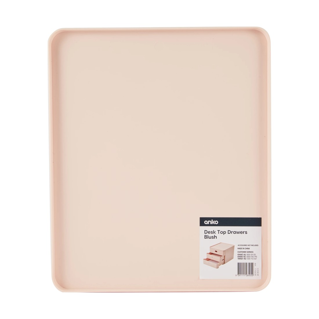 5 Desk Top Drawers - Blush, 5 of 5