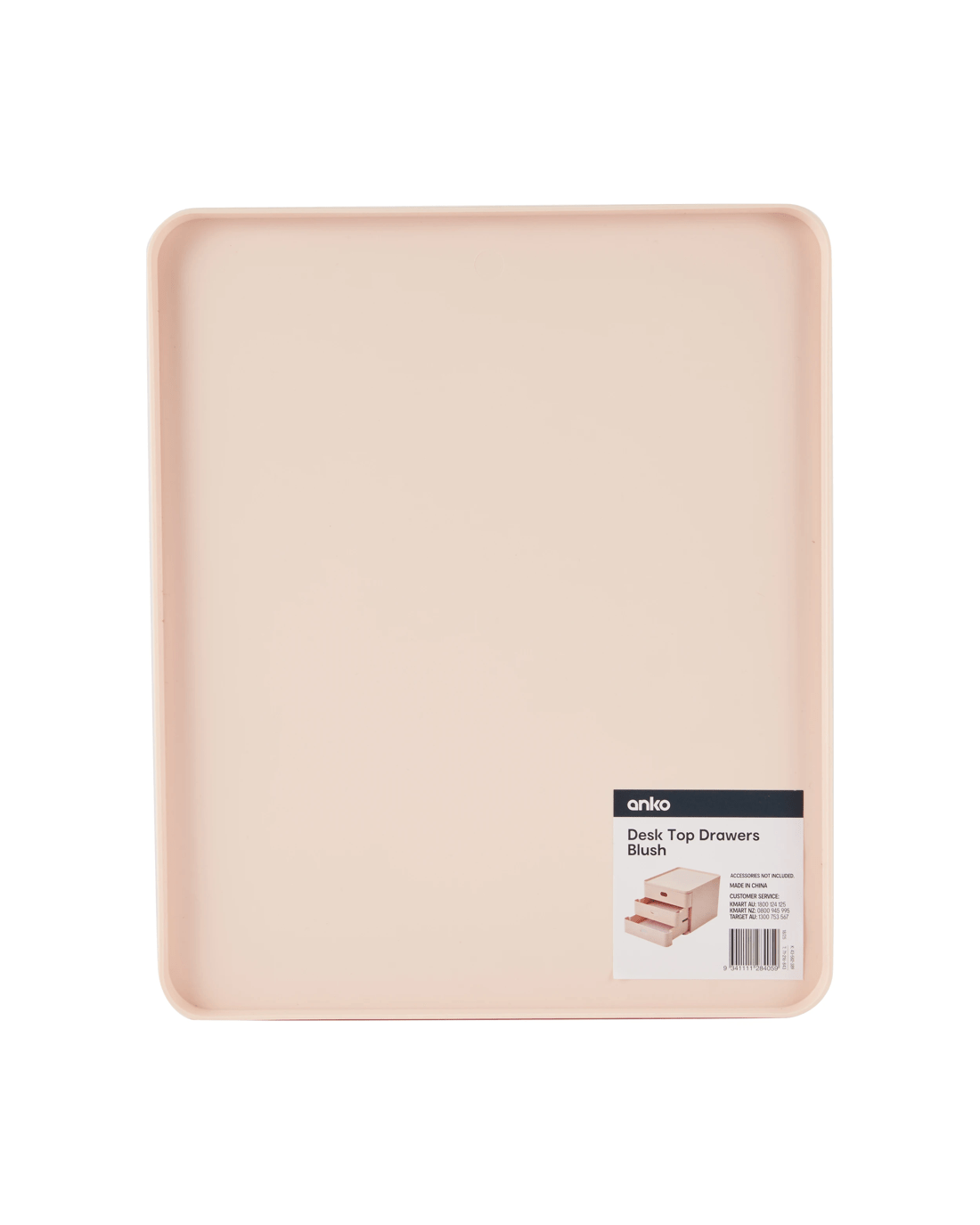 5 Desk Top Drawers - Blush, 5 of 5