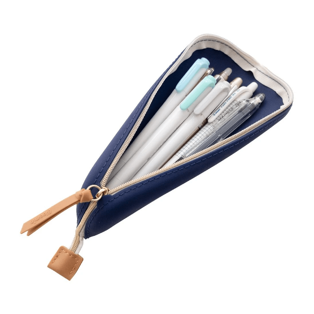 4 Bloomin Tray Pencil Case Navy Blue, 4 of 4