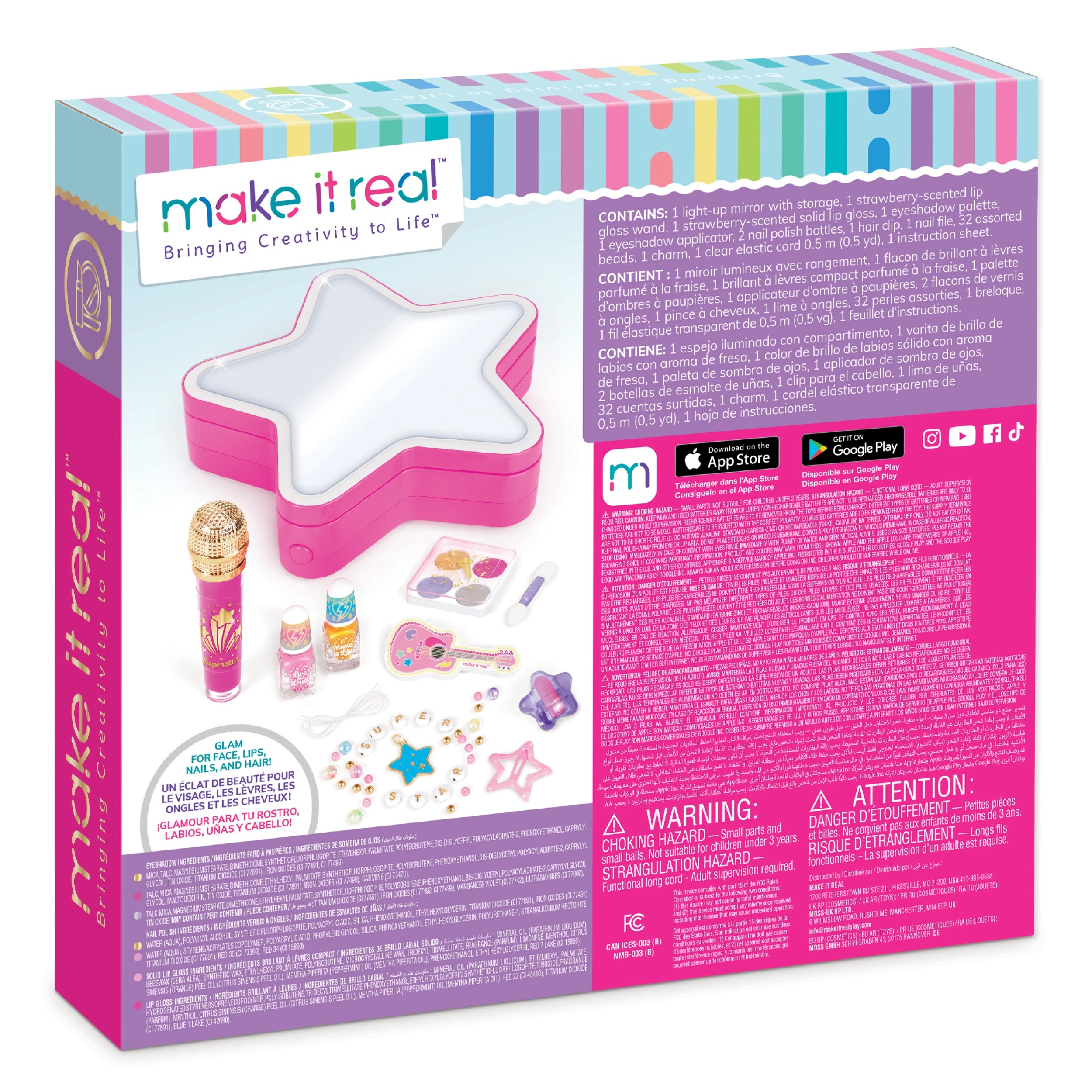 2 Make It Real Backstage Glam Cosmetic Studio - Multi, 2 of 6