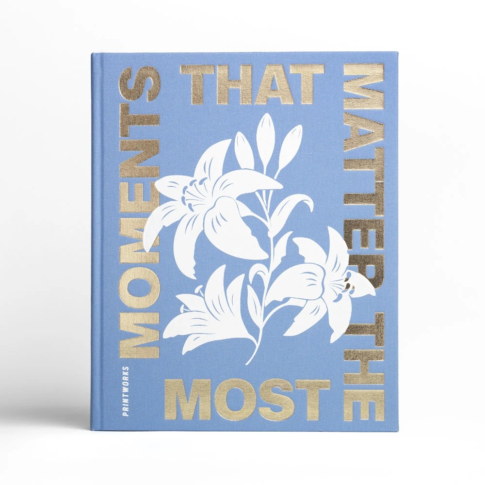 1 Printworks Photo Album-Moments That Matters The Most - Blue, 1 of 5