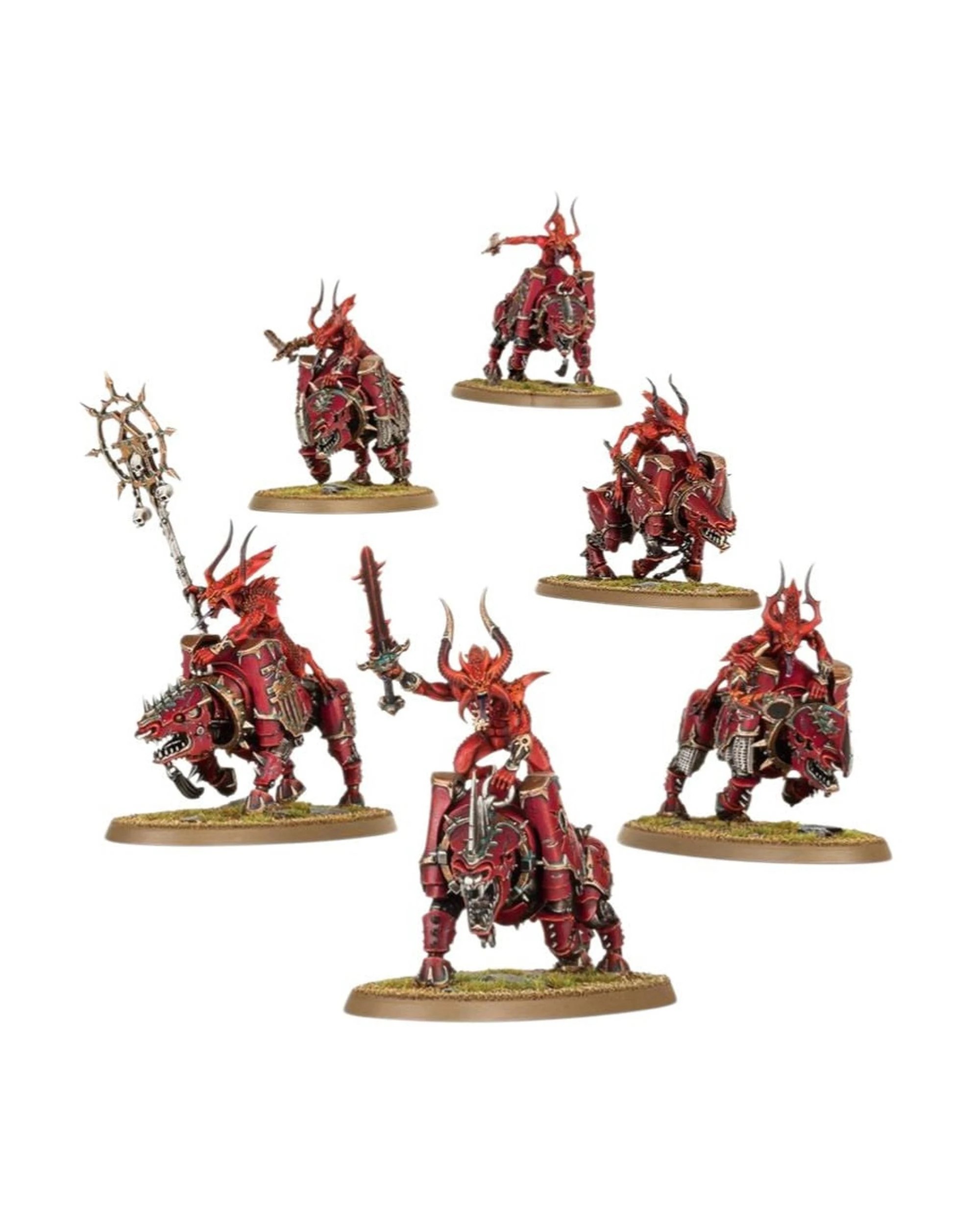 5 Warhammer: 40,000 World Eaters Battleforce: Khorne Daemonkin, 5 of 9