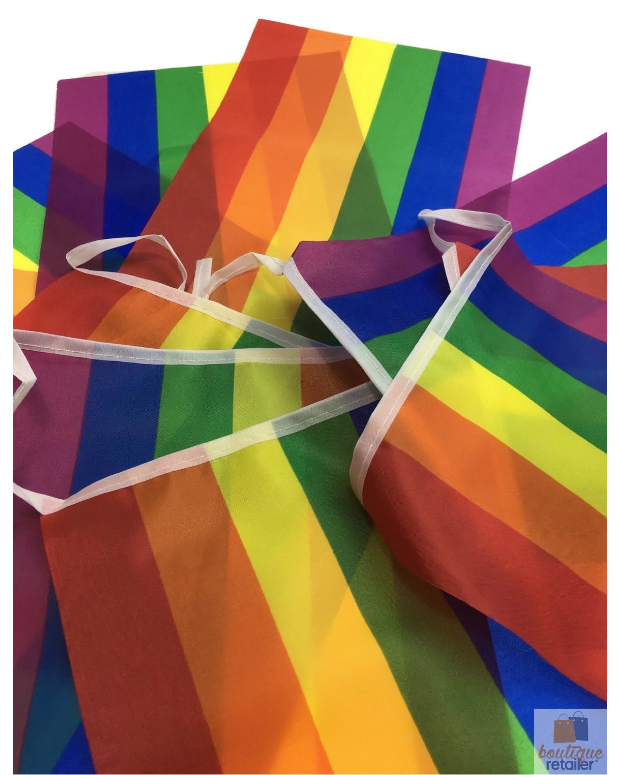 3 BR Costumes Rainbow Bunting Flag Party Banner - Bulk Pack of 4, 3 of 5