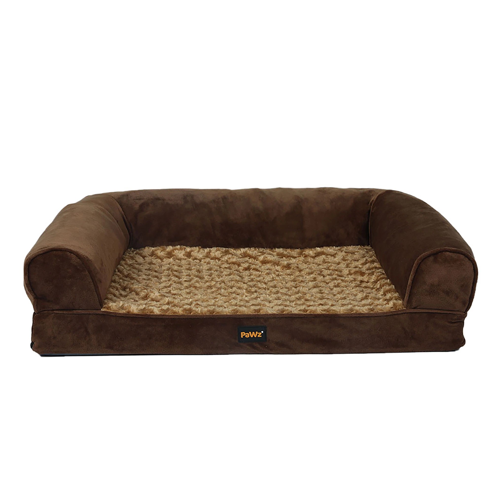 2 Pawz Pet Orthopedic Calming Bed Xl - Brown, 2 of 7