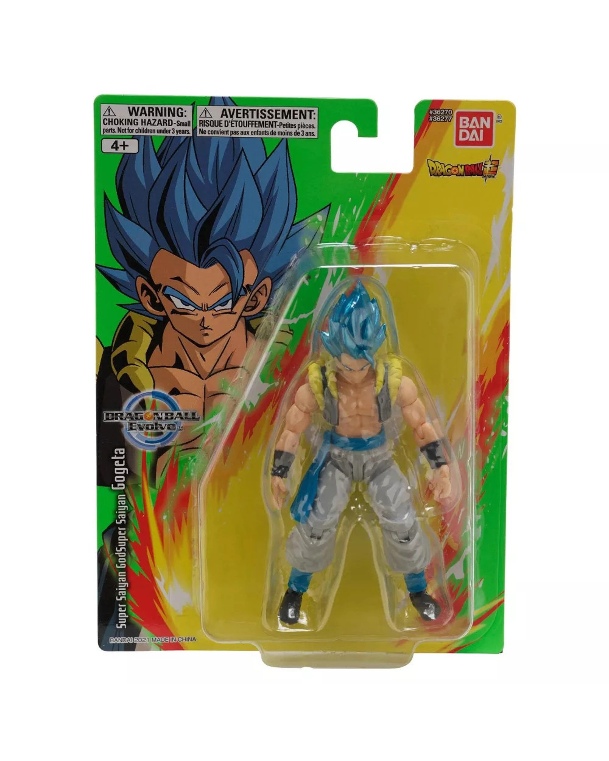 1 Dragon Ball Evolve Super Saiyan God Super Saiyan Gogeta Action Figure, 1 of 4