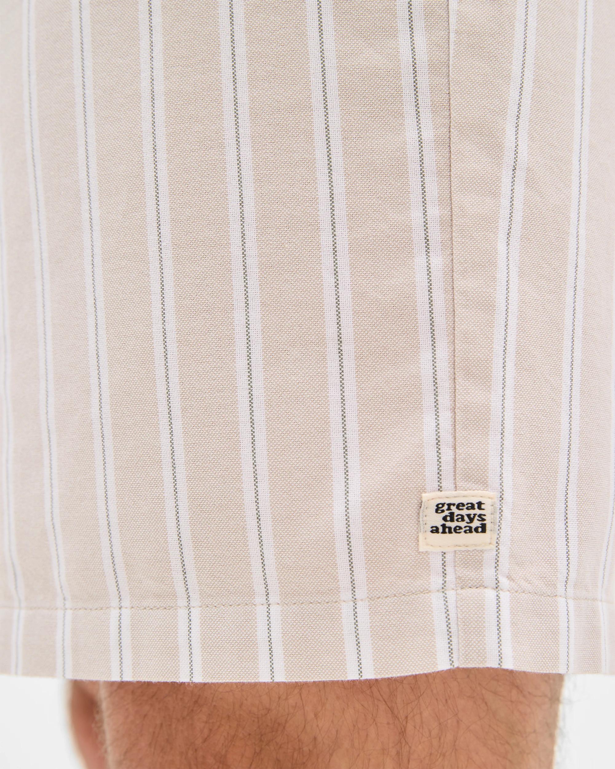 6 Target Mens Australian Cotton Blend Jersey Top Oxford Shorts Pyjama Set GREY MARLE CROC, 6 of 6