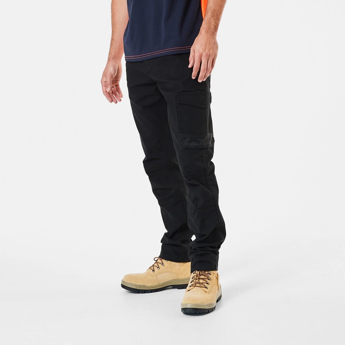 2 Slim Leg Work Pants Black, 2 of 7