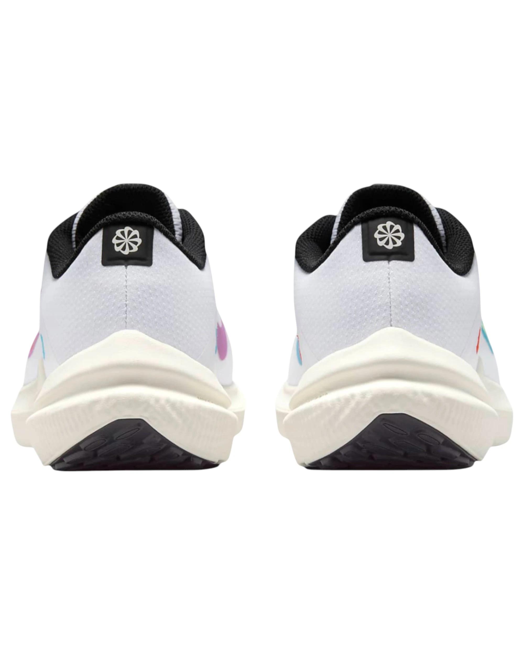 3 Nike Mens Air Winflo 10 SE White Multi Coloured Athletic Running Shoes WHITE, 3 of 8