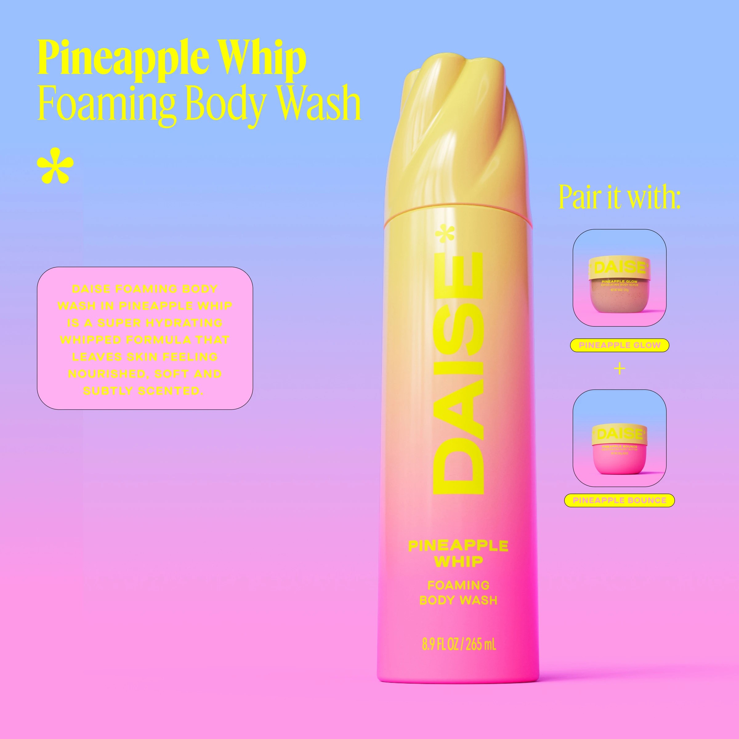 6 DAISE Foaming Body Wash 250g - Pineapple Whip, 6 of 9