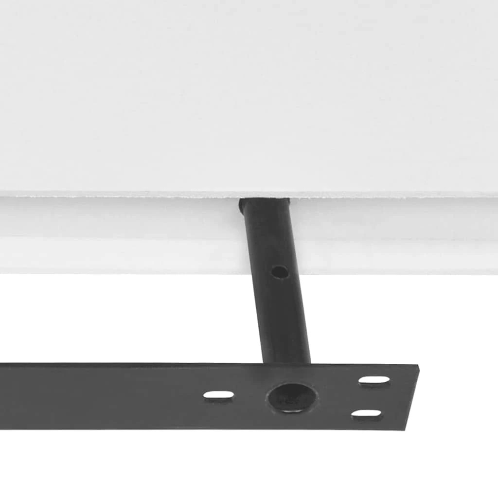 3 vidaXL Wall shelf Wall mounting - White, 3 of 5