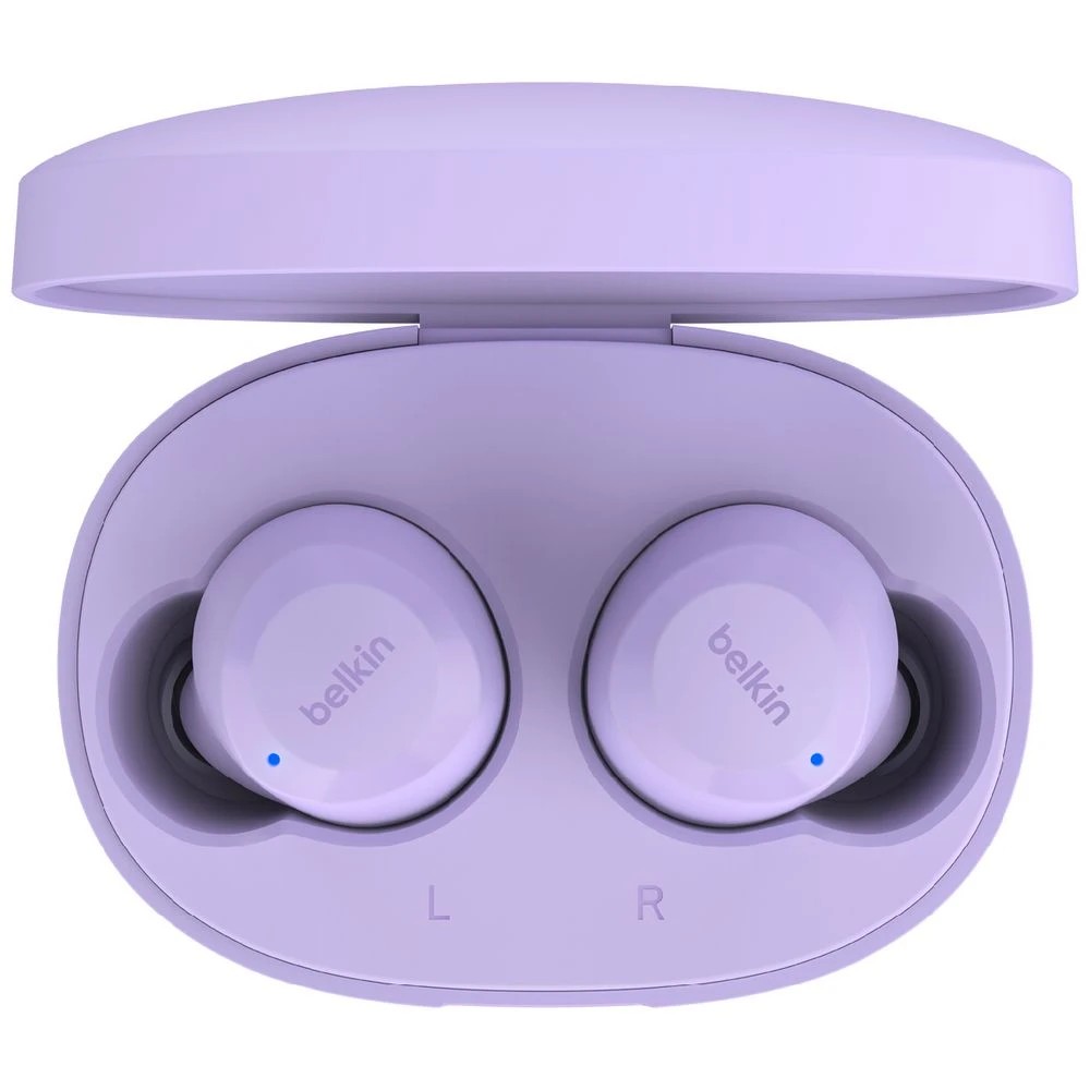 4 Belkin SoundForm Bolt 2 True Wireless Headphones Lavender, 4 of 7