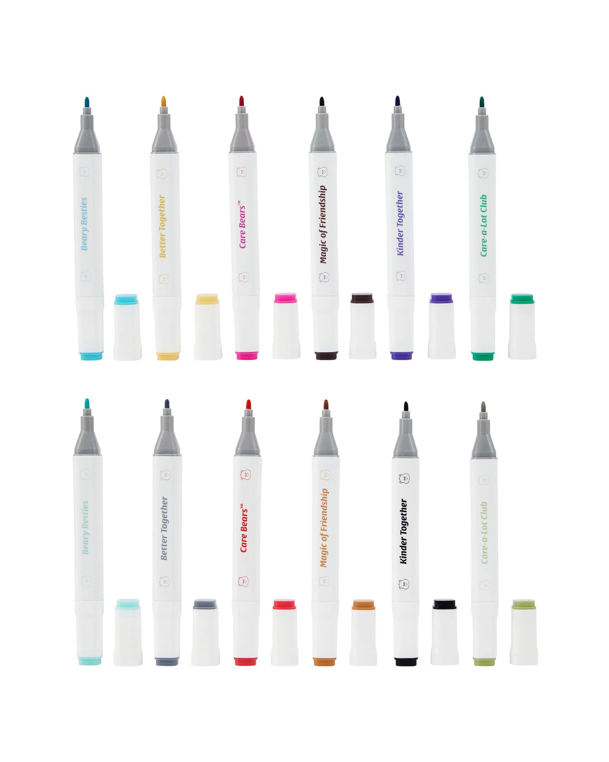 5 24 Pack Care Bears Double Ended Markers, 5 of 9