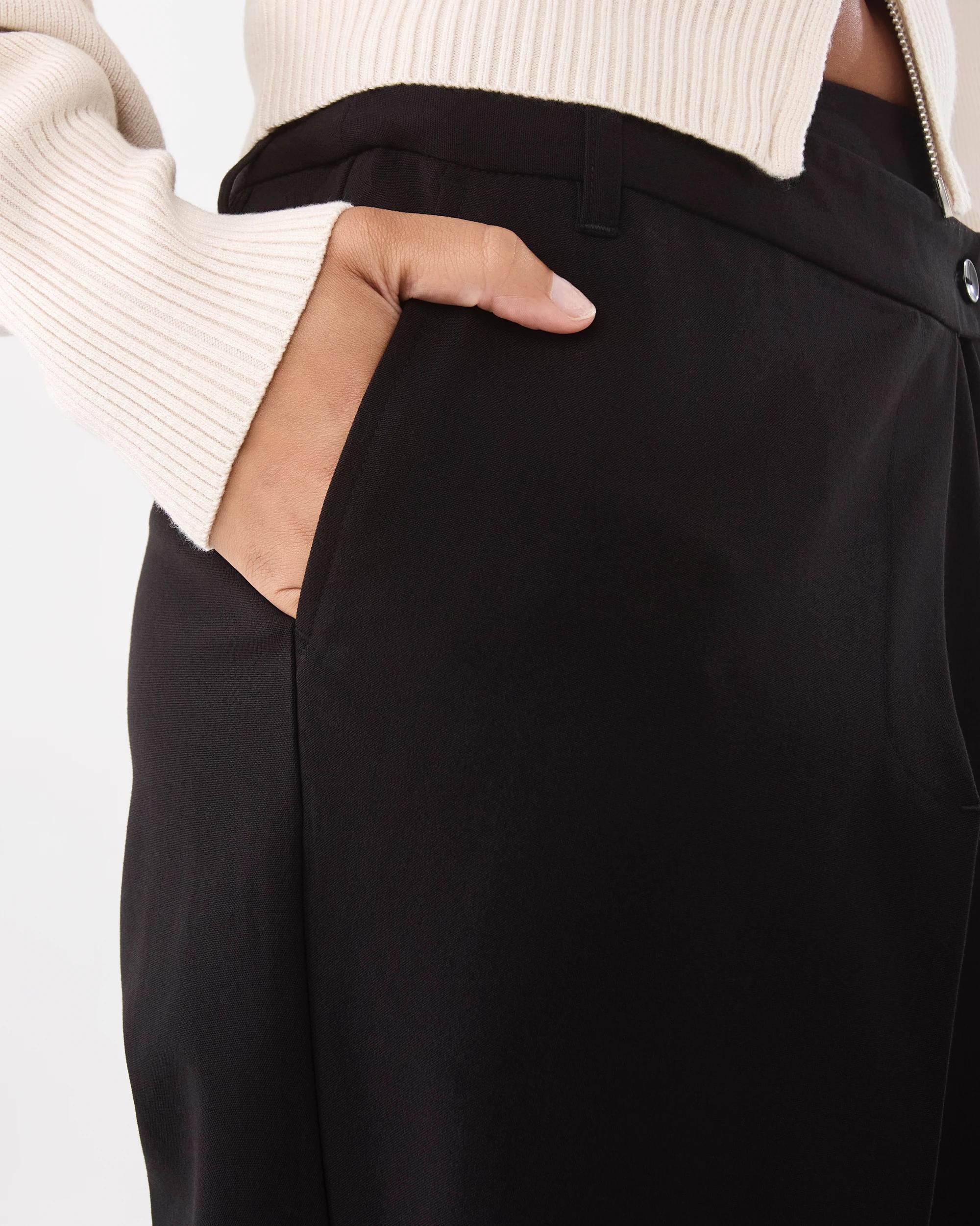 6 Tailored Pants Black, 6 of 6