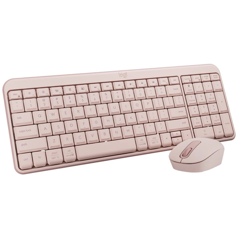 3 Logitech MK250 Wireless Combo Rose, 3 of 4