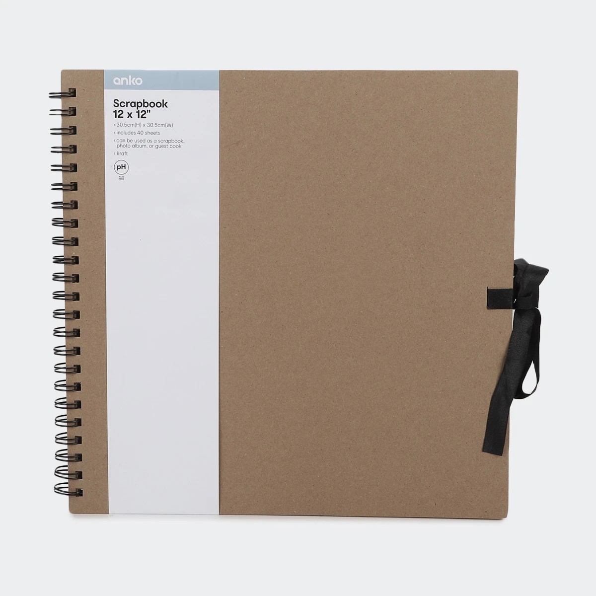 1 12in. x 12in. Scrapbook - Kraft, 1 of 5